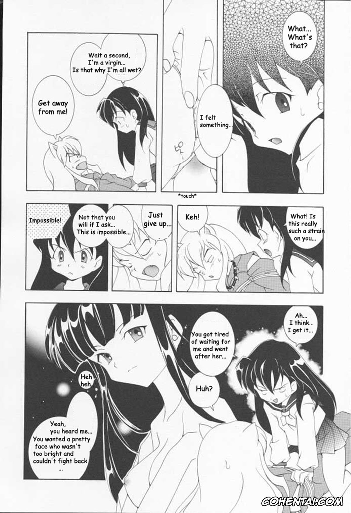 Inuyasha xxx, Kagome Higurashi xxx, Kikyo xxx, Inugami (Inuyasha), pagina 22