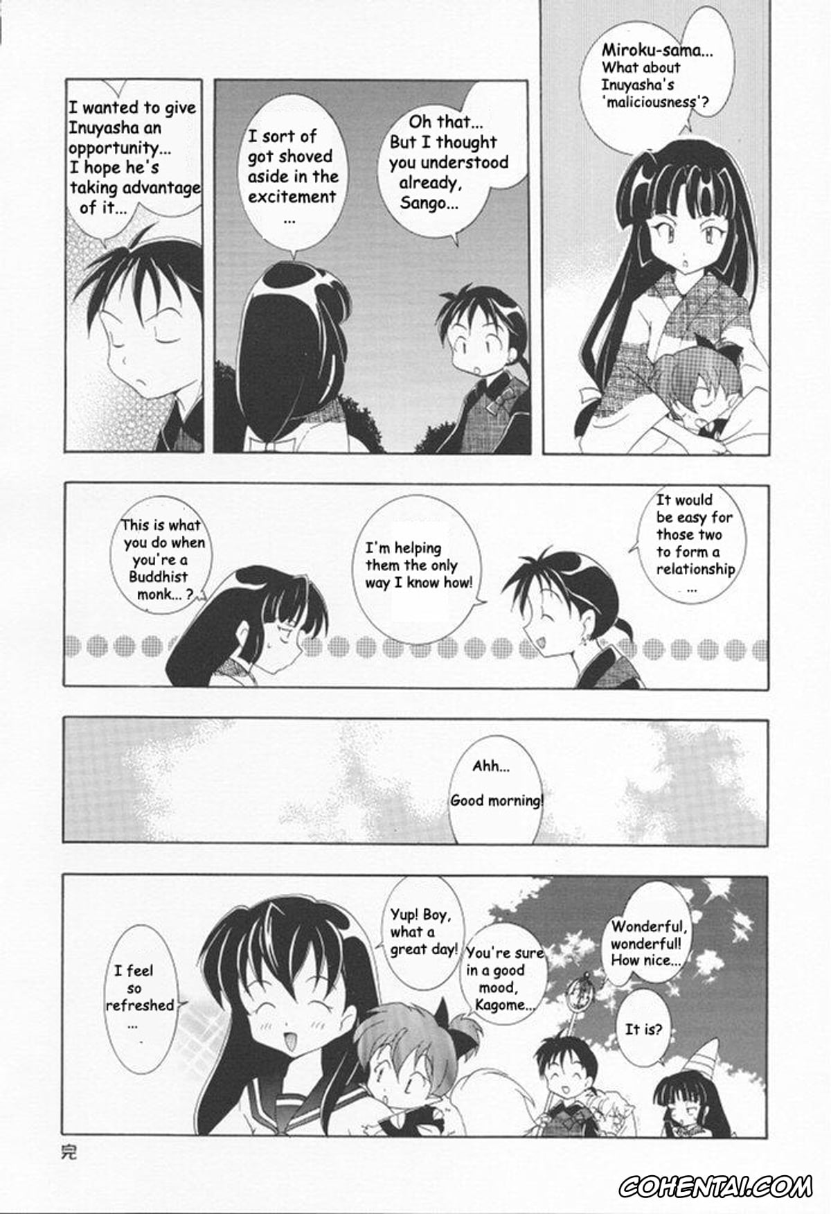 Inuyasha hentai, Kagome Higurashi hentai, Kikyo hentai, Inugami (Inuyasha), pagina 24