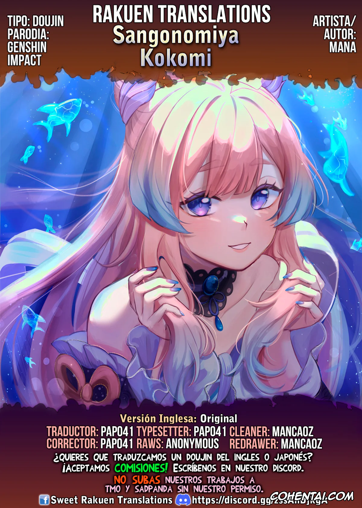 Genshin Impact hentai, Kokomi Sangonomiya hentai, Sangonomiya Kokomi 1-5 (Genshin Impact), pagina 39
