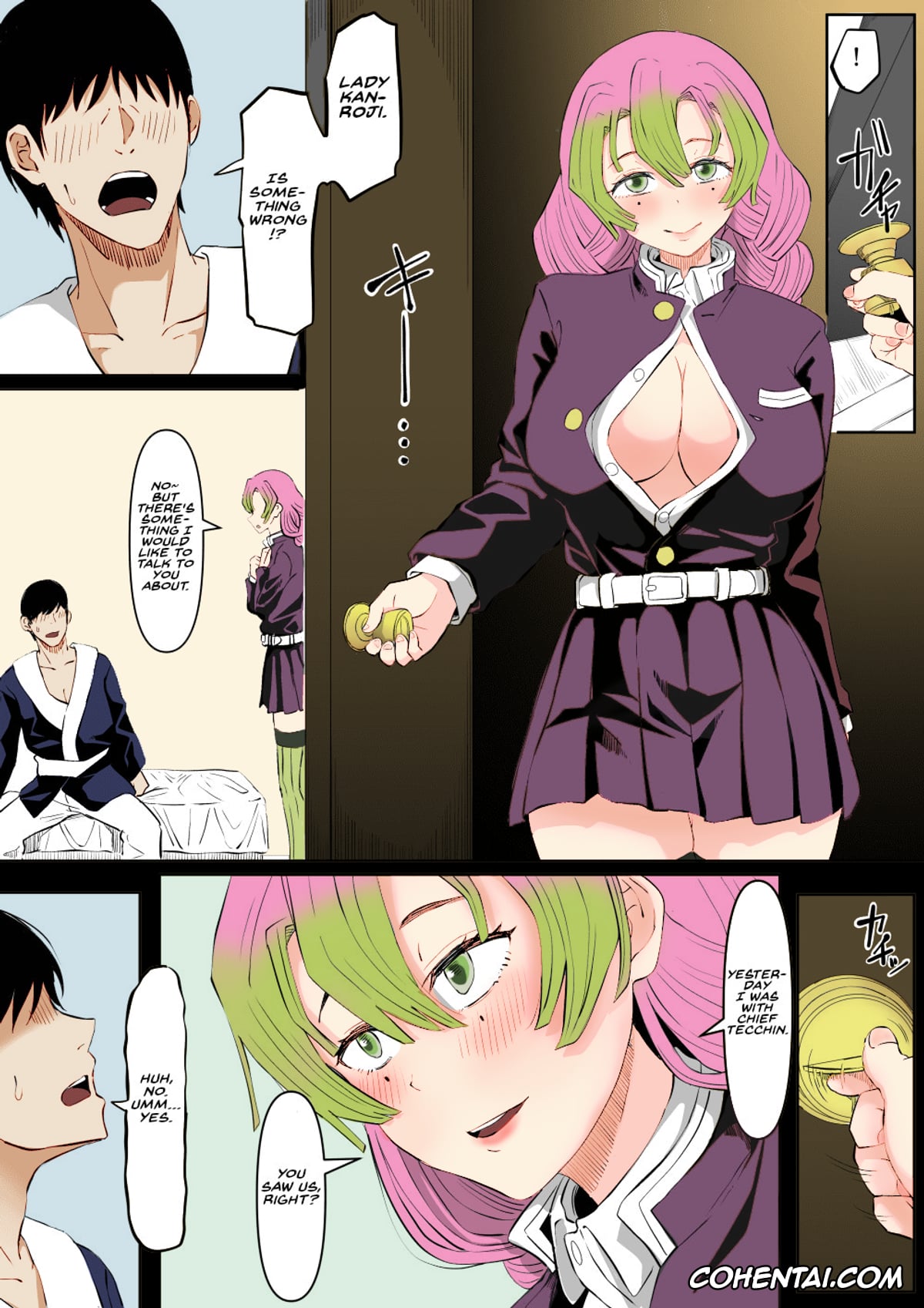 Kimetsu No Yaiba | Demon Slayer hentai, Mitsuri Kanroji hentai, Bitch Kanroji Mitsuri 1-4 (Kimetsu no Yaiba), pagina 9