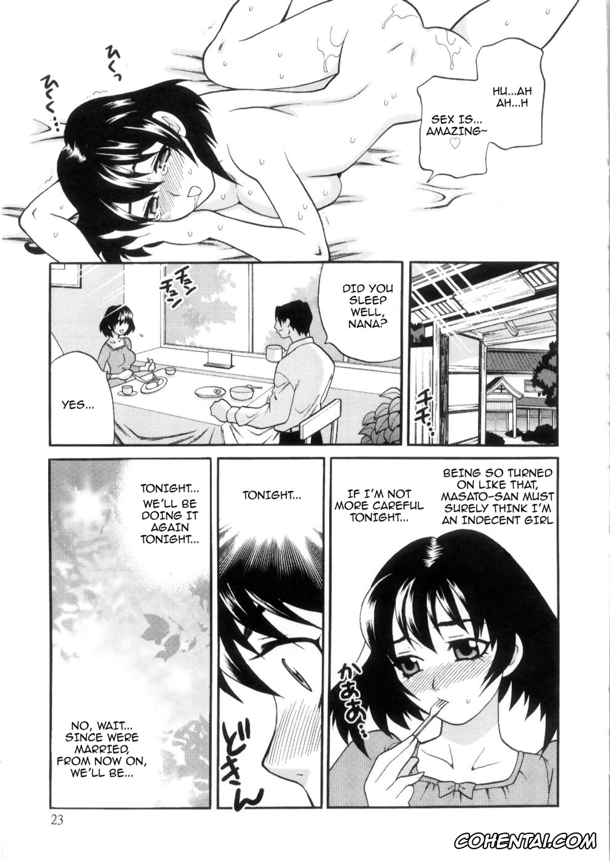 Manga porno, Tankoubon porno, Ero Tsuma, pagina 29