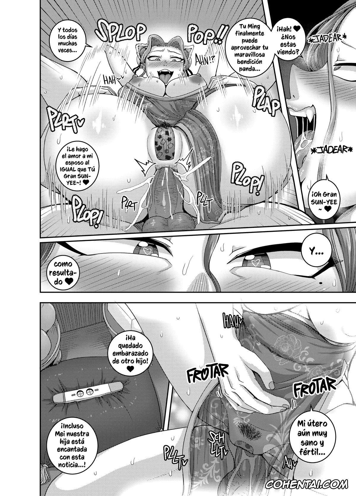 Turning Red hentai, Jin Lee hentai, Ming Lee hentai, Tsuma wa Tokidoki Ecchi Panda, pagina 36