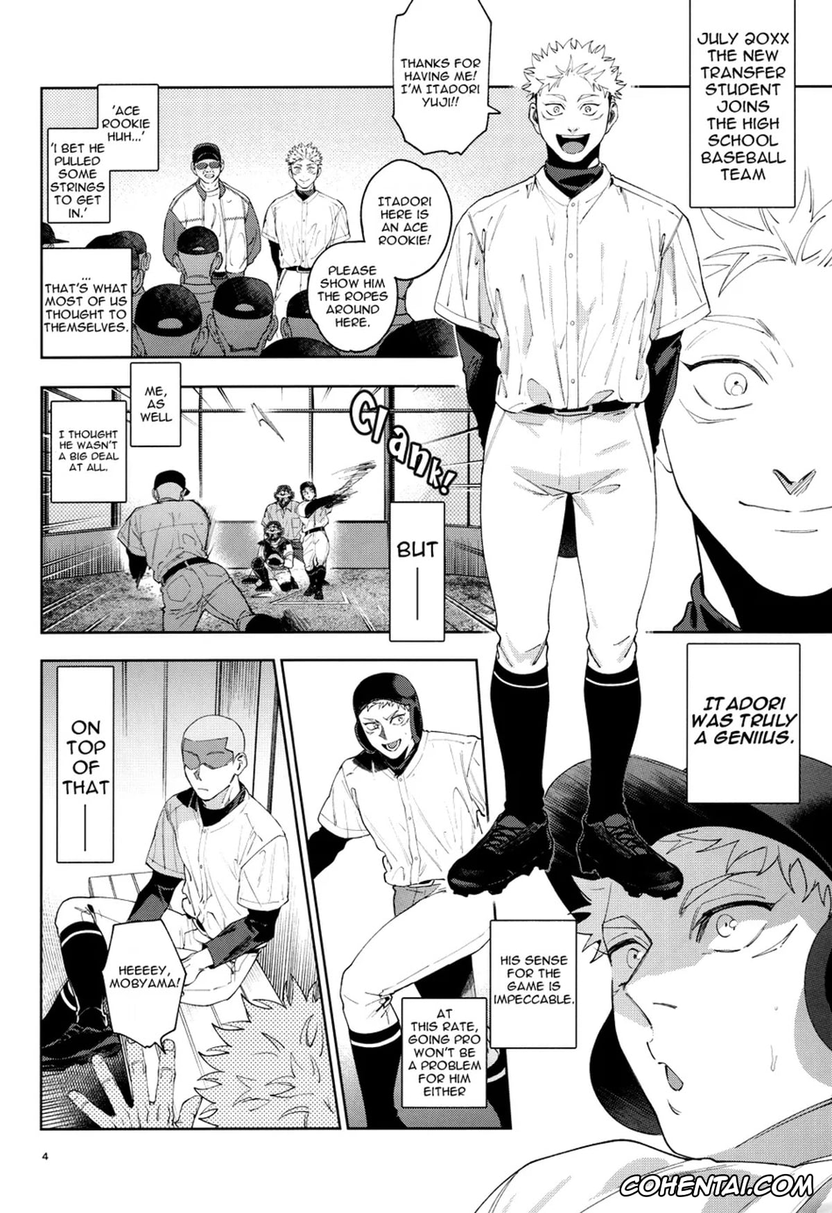Jujutsu Kaisen hentai, Satoru Gojo hentai, Yuuji Itadori hentai, Totsujo Nyuubu Shitekita Danshi ga Erosugite Nanmo okoranai hazu ga naku (Jujutsu Kaisen), pagina 3