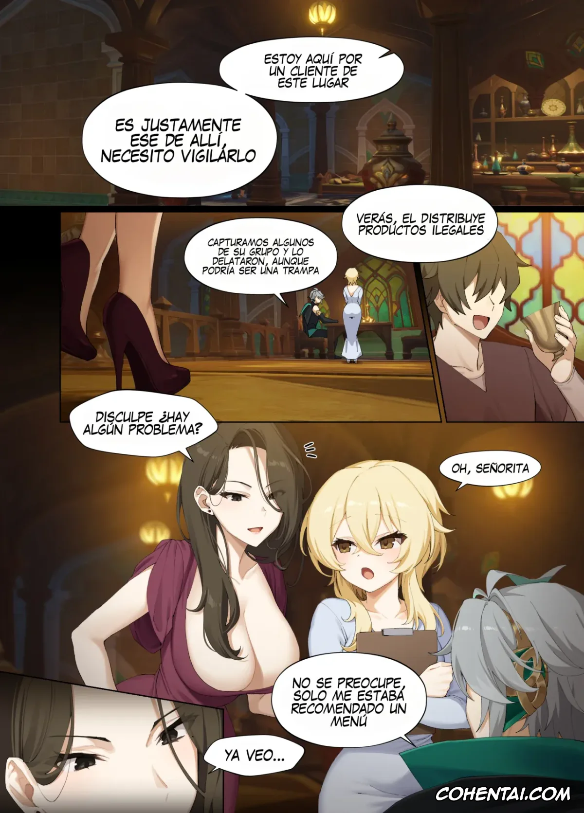 Genshin Impact porno, Alhaitham porno, Lumine porno, Mazu wa Watashi o Chuumon Shite (Genshin Impact), pagina 5