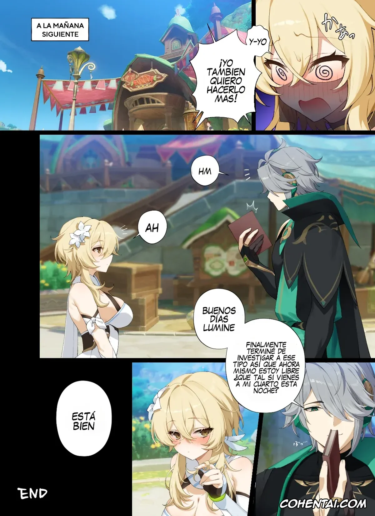 Genshin Impact porno, Alhaitham porno, Lumine porno, Mazu wa Watashi o Chuumon Shite (Genshin Impact), pagina 29
