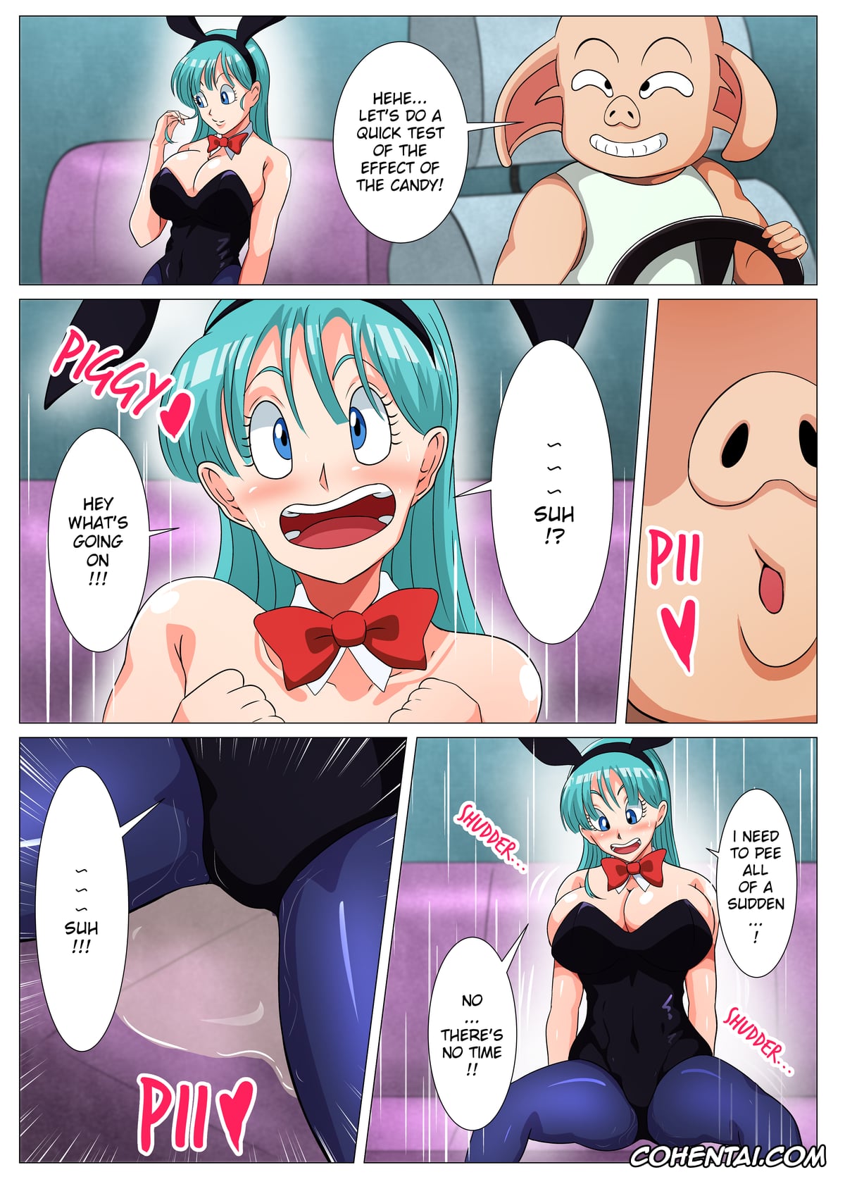 Dragon Ball xxx, Bulma Briefs xxx, Oolong xxx, Sukebe na Buta no Ecchi na Sakuryaku (Dragon Ball), pagina 4
