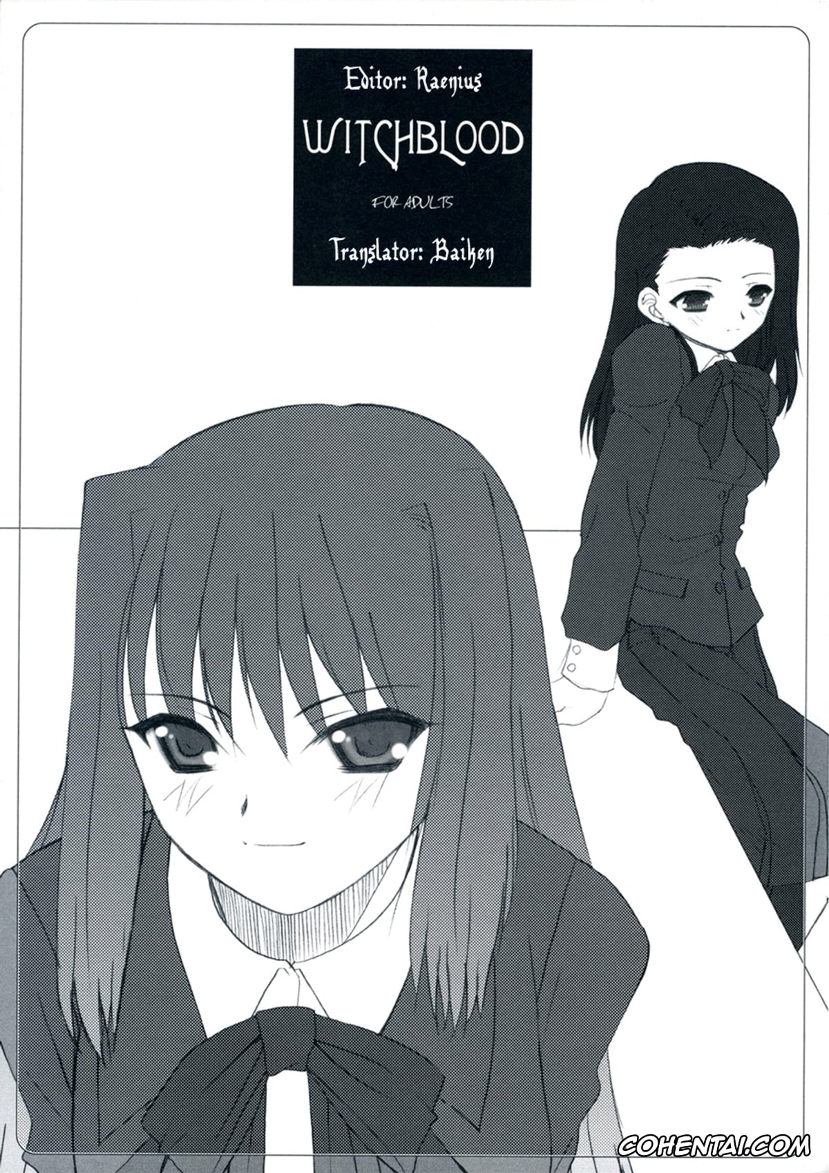 Mahou Tsukai No Yoru | Witch On The Holy Night xxx, Aoko Aozaki xxx, Touko Aozaki xxx, WITCHBLOOD (Mahou Tsukai no Yoru), pagina 1