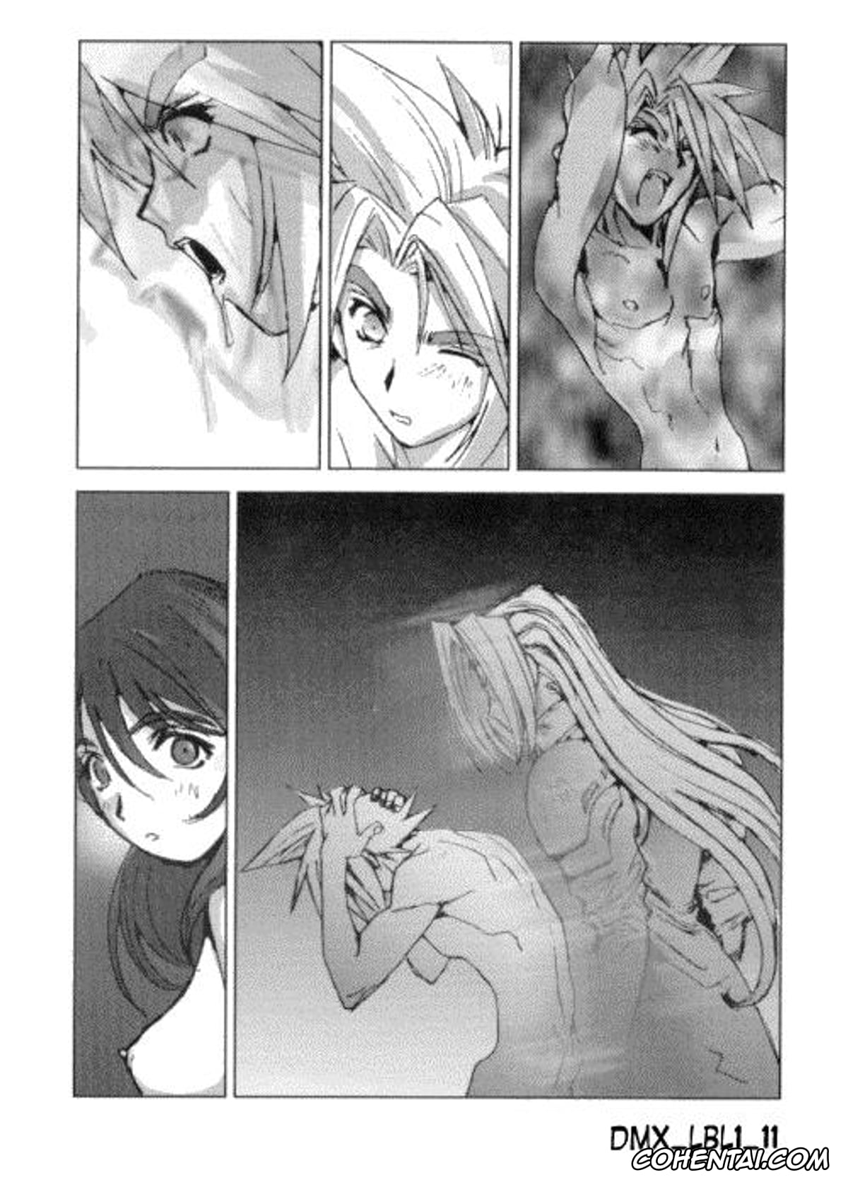 Final Fantasy hentai, Aerith Gainsborough hentai, Tifa Lockhart hentai, Yuffie Kisaragi hentai, Limit Break Lv. 1 (Final Fantasy VII), pagina 12