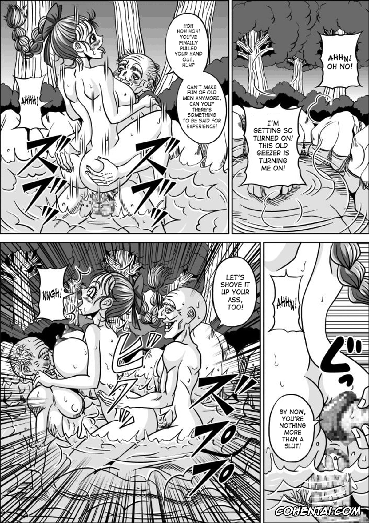 Dragon Ball porno, Bulma Briefs porno, Onsen Jijii VS Bulma (Dragon Ball), pagina 23