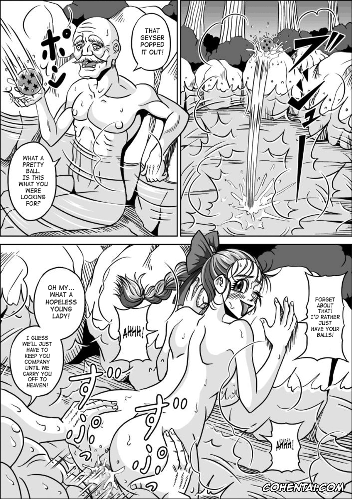 Dragon Ball porno, Bulma Briefs porno, Onsen Jijii VS Bulma (Dragon Ball), pagina 29