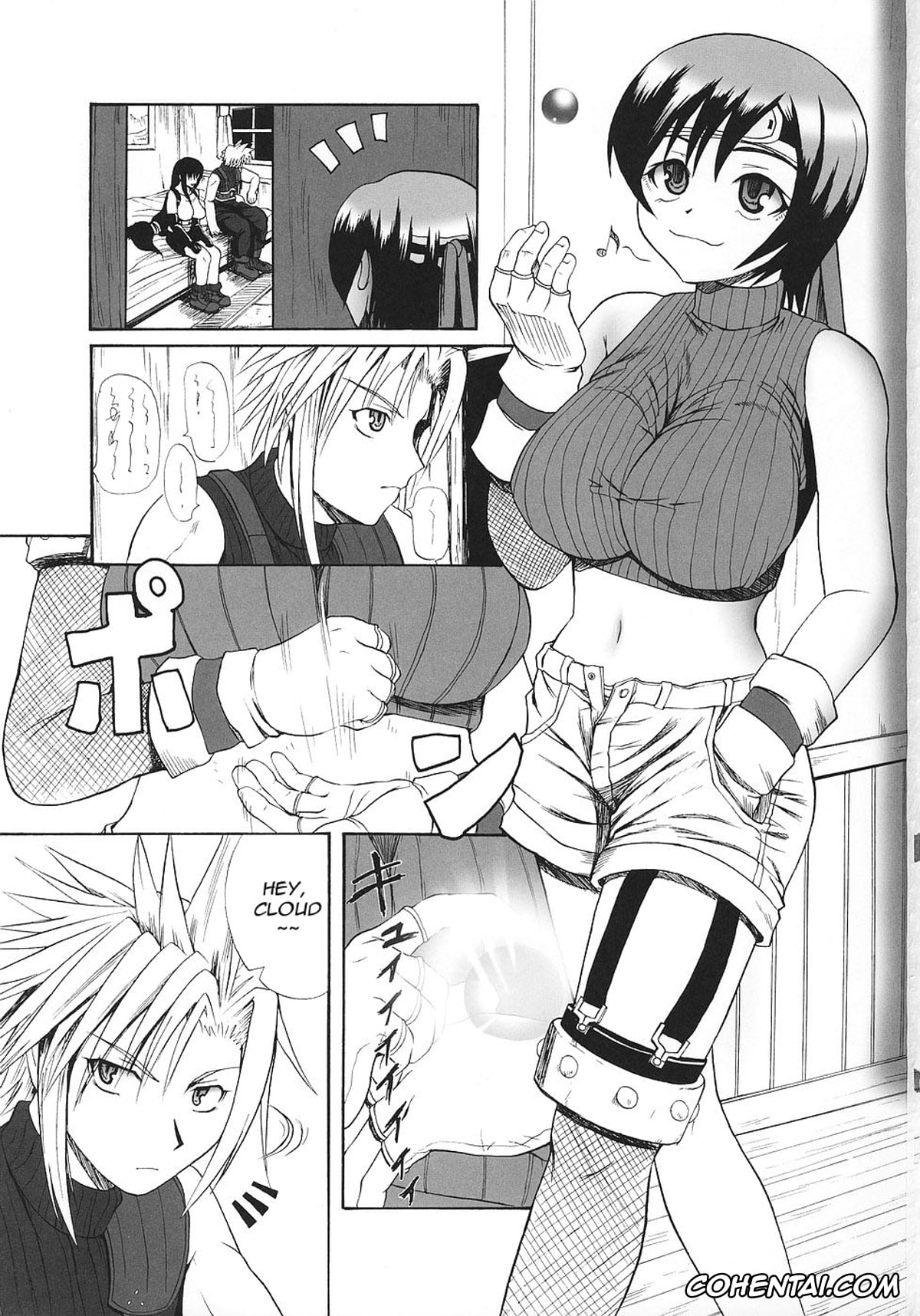 Final Fantasy porno, Cloud Strife porno, Tifa Lockhart porno, Yuffie Kisaragi porno, Tokuresen Tabobi (Final Fantasy VII), pagina 2