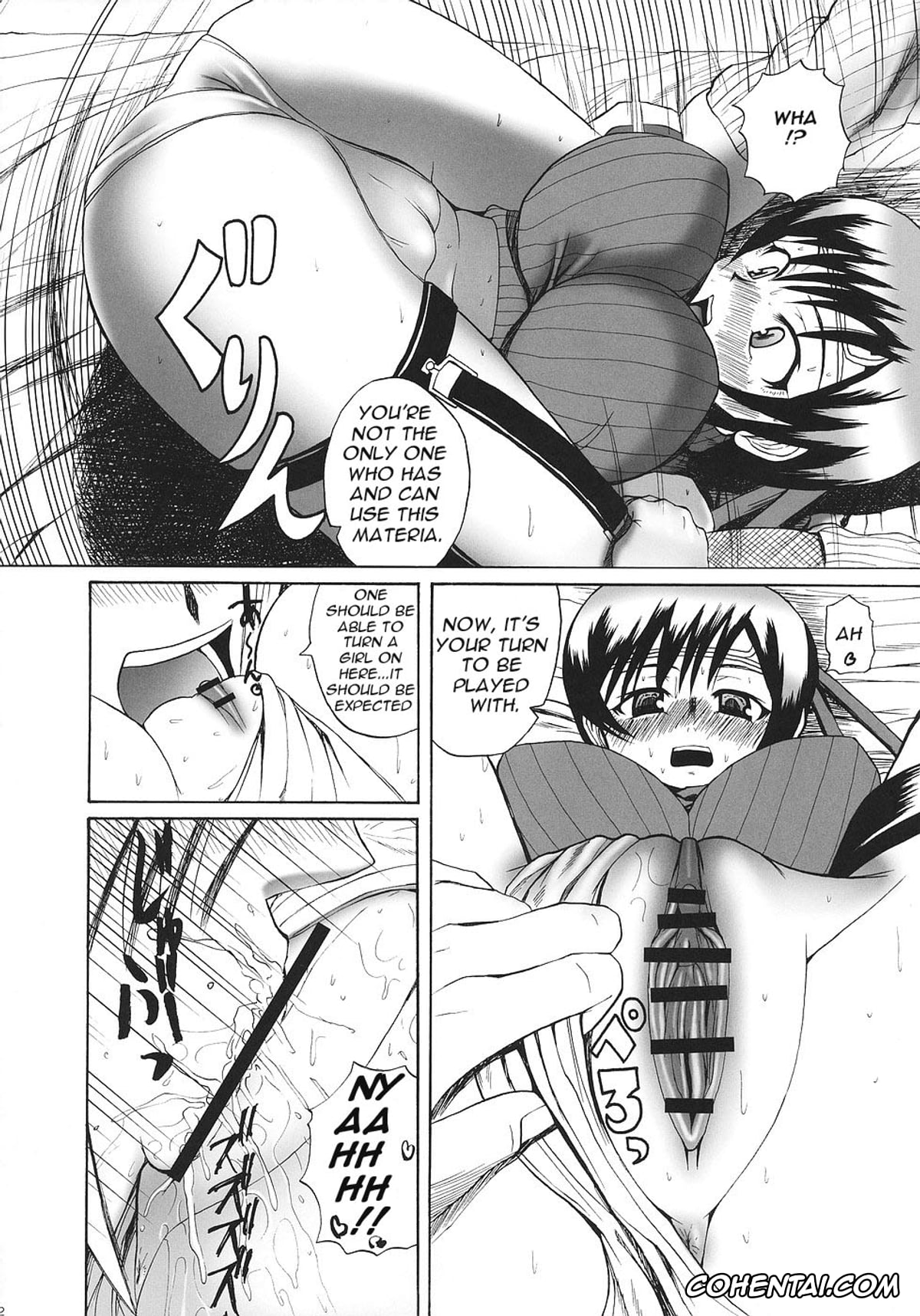 Final Fantasy porno, Cloud Strife porno, Tifa Lockhart porno, Yuffie Kisaragi porno, Tokuresen Tabobi (Final Fantasy VII), pagina 11