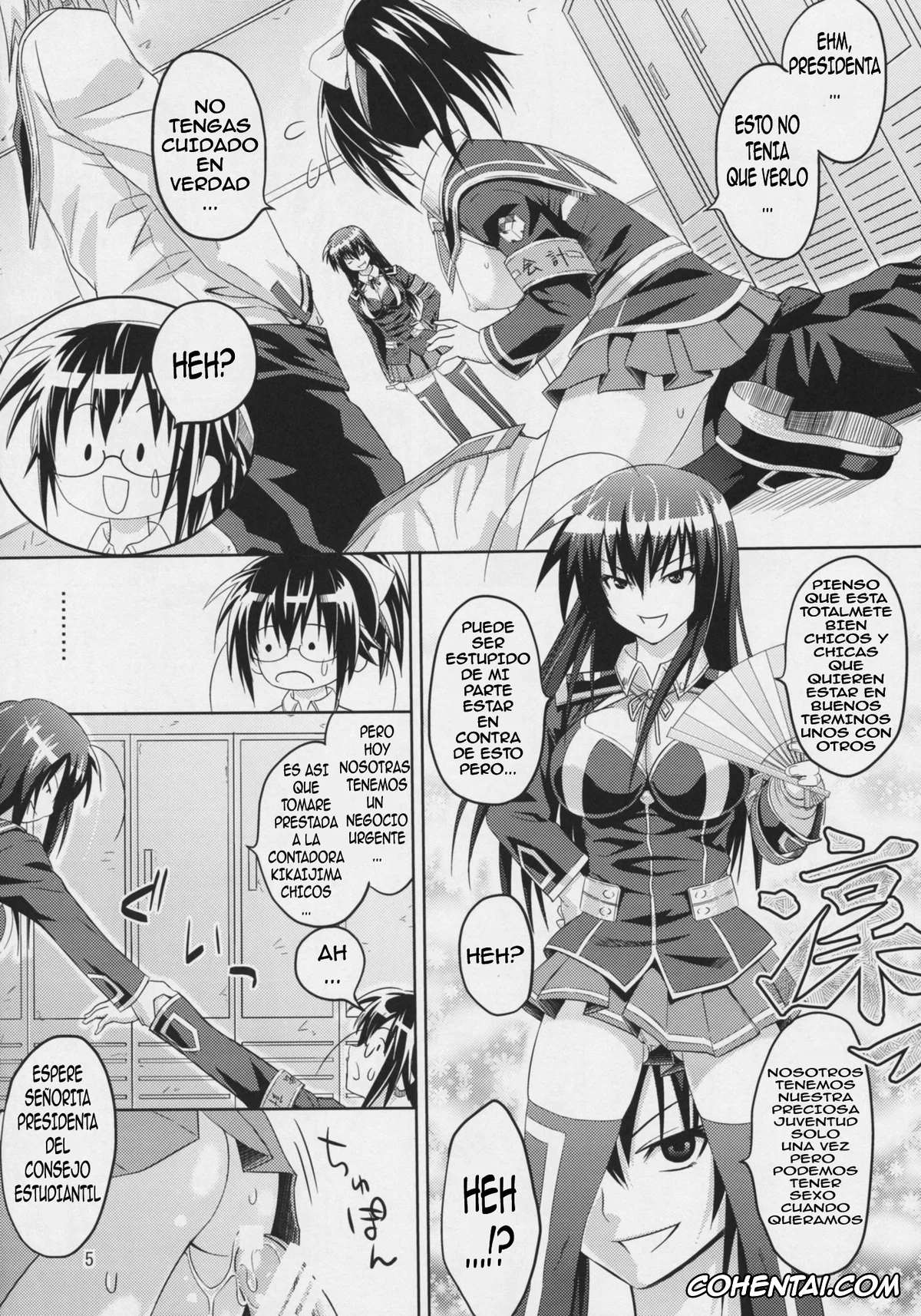 Medaka Box xxx, Medaka Kurokami xxx, Mogana Kikaijima xxx, Sotsu Tanegashima xxx, Umumichi Yakushima xxx, Kaikei no Oshigoto (Medaka Box), pagina 7