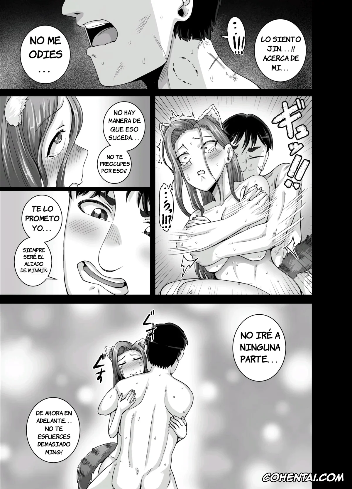 Turning Red porno, Jin Lee porno, Ming Lee porno, Tsuma wa Tokidoki Ecchi Panda, pagina 20