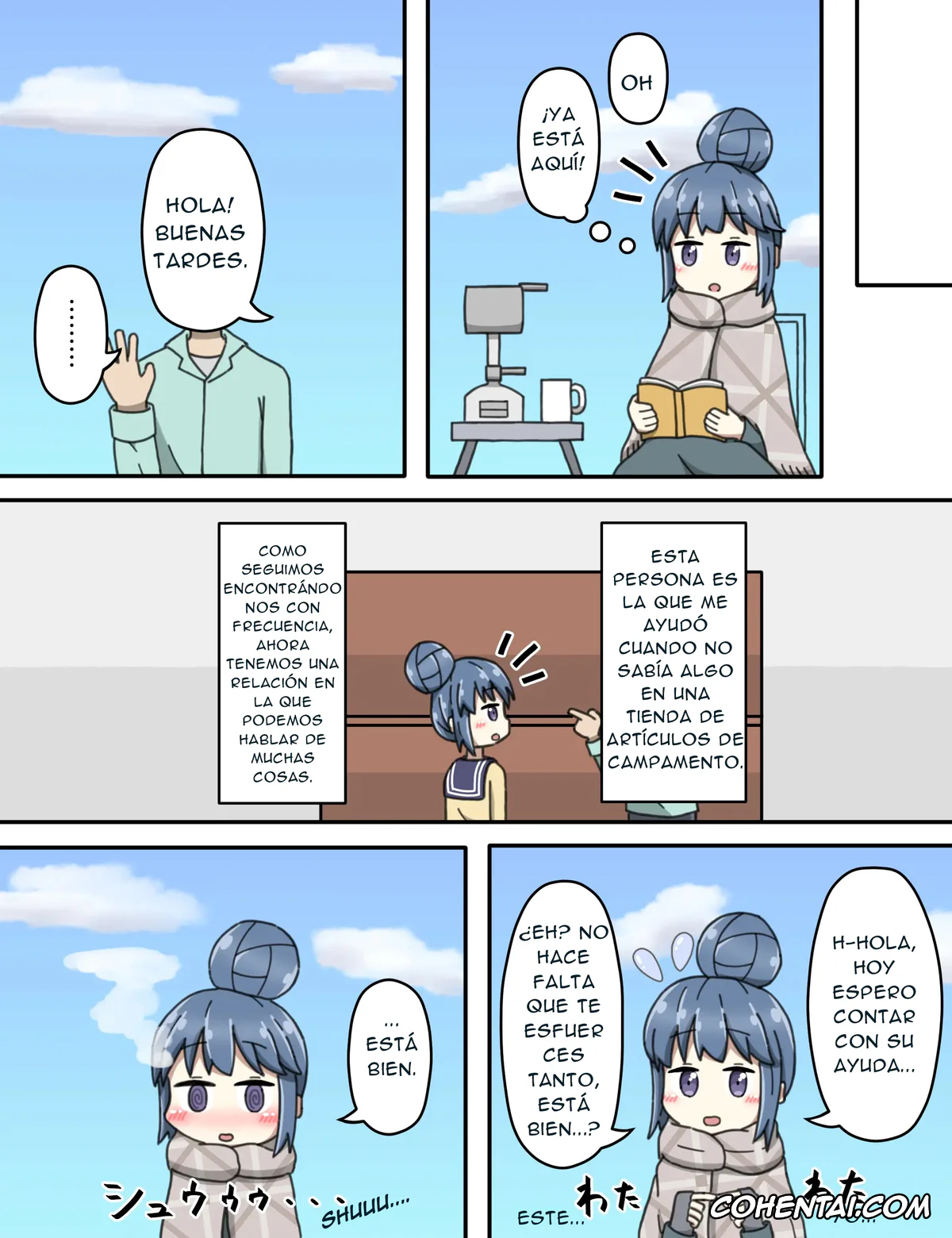 Yuru Camp | Laid-Back Camp hentai, Rin Shima hentai, Shima Rin no Ura Beit (Yuru Camp), pagina 3