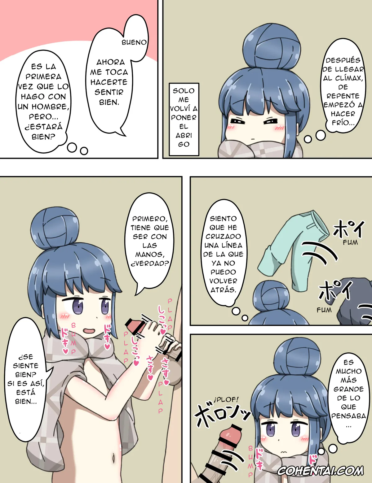 Yuru Camp | Laid-Back Camp porno, Rin Shima porno, Shima Rin no Ura Beit (Yuru Camp), pagina 8