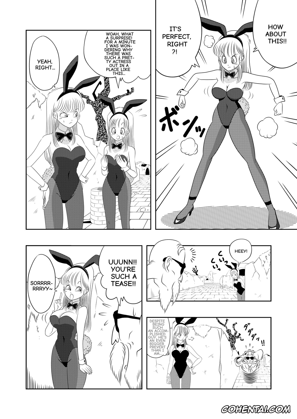 Dragon Ball hentai, Bulma Briefs hentai, Master Roshi hentai, Revenge on Frypan Mountain (Dragon Ball), pagina 12