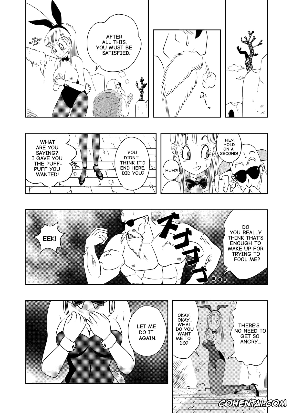 Dragon Ball hentai, Bulma Briefs hentai, Master Roshi hentai, Revenge on Frypan Mountain (Dragon Ball), pagina 18