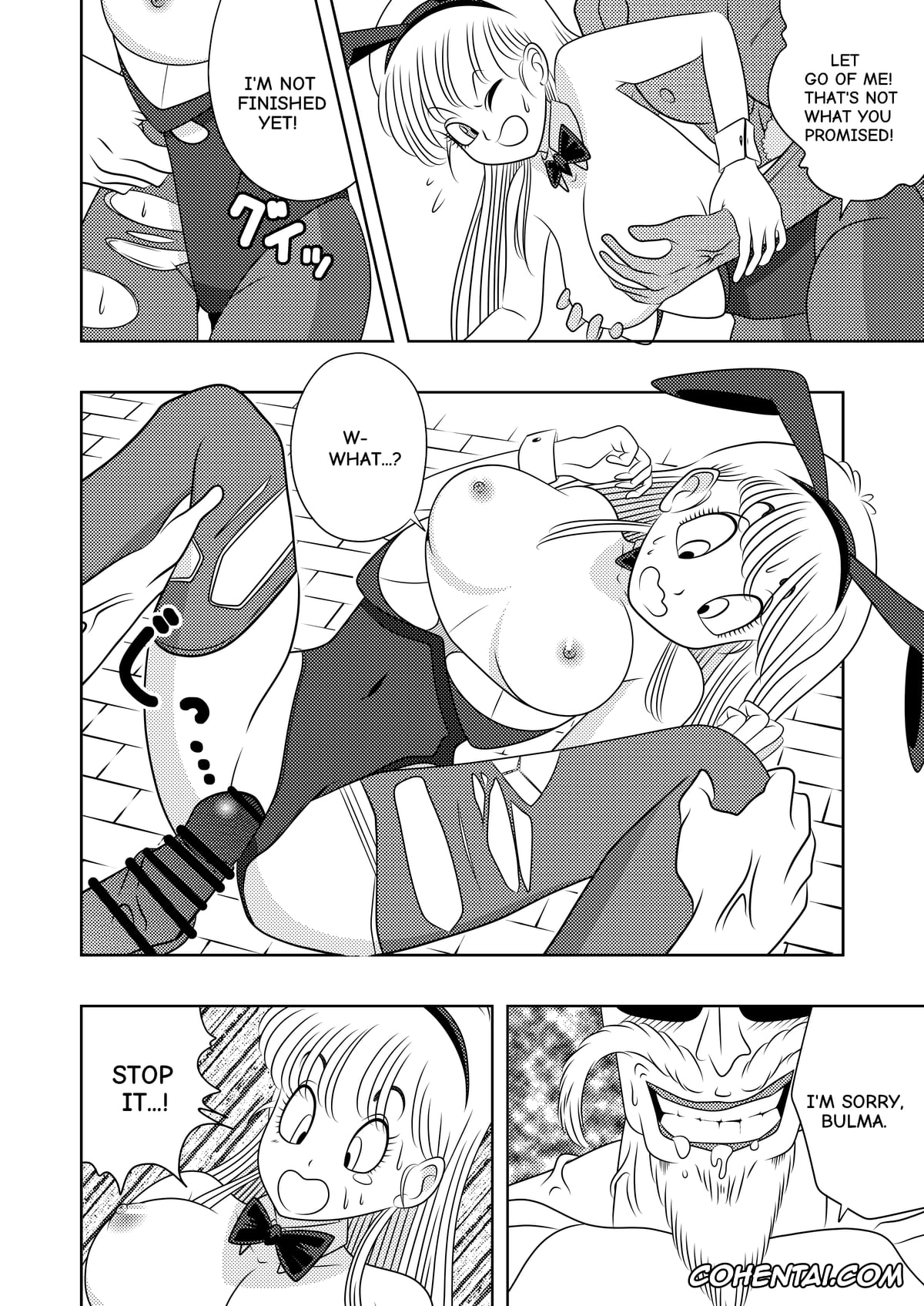 Dragon Ball hentai, Bulma Briefs hentai, Master Roshi hentai, Revenge on Frypan Mountain (Dragon Ball), pagina 24
