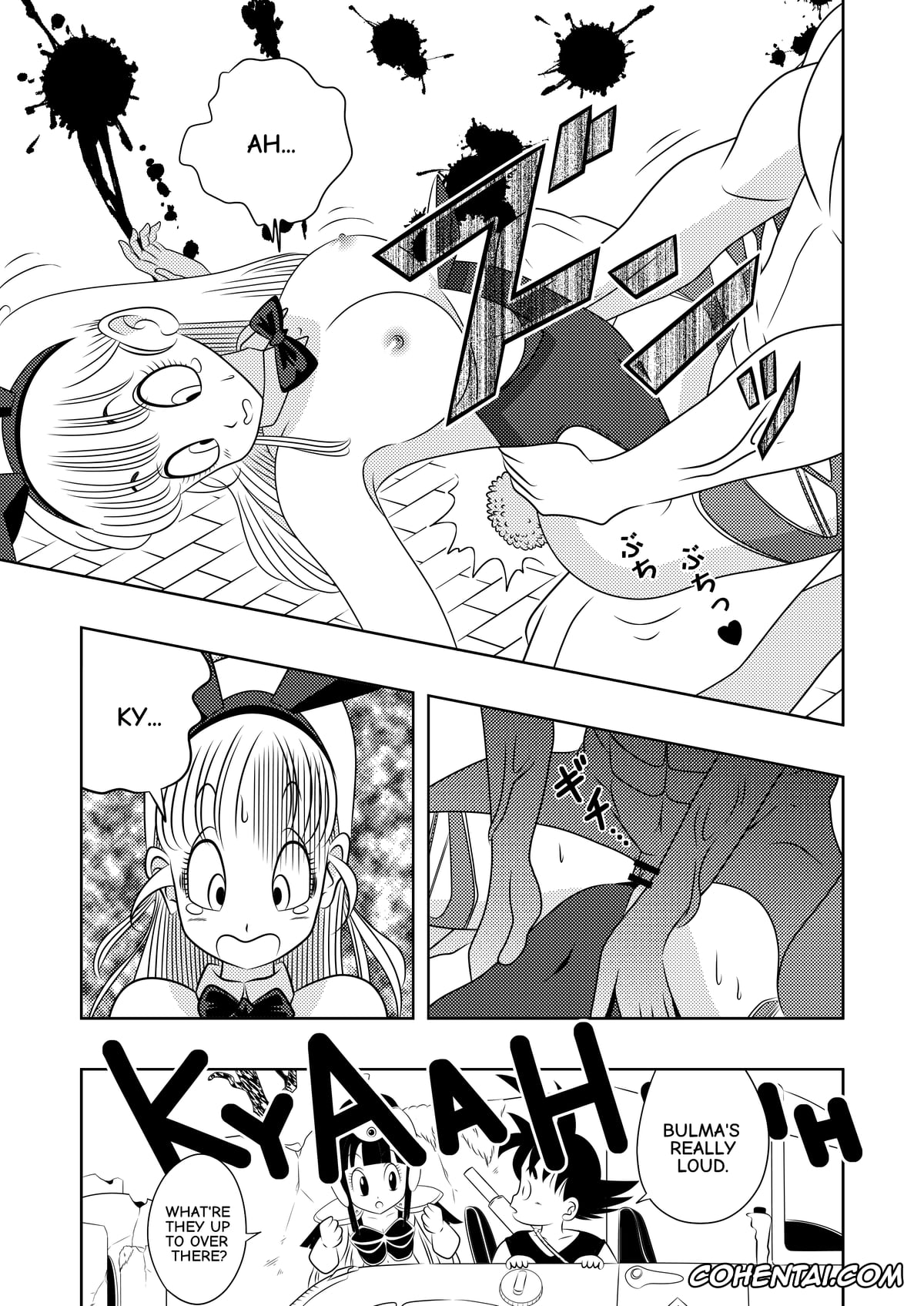 Dragon Ball xxx, Bulma Briefs xxx, Master Roshi xxx, Revenge on Frypan Mountain (Dragon Ball), pagina 25