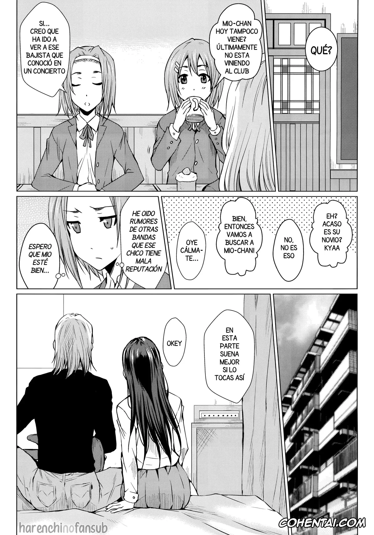 K-ON! hentai, Mio Akiyama hentai, Kakitare!! (K-ON!), pagina 3