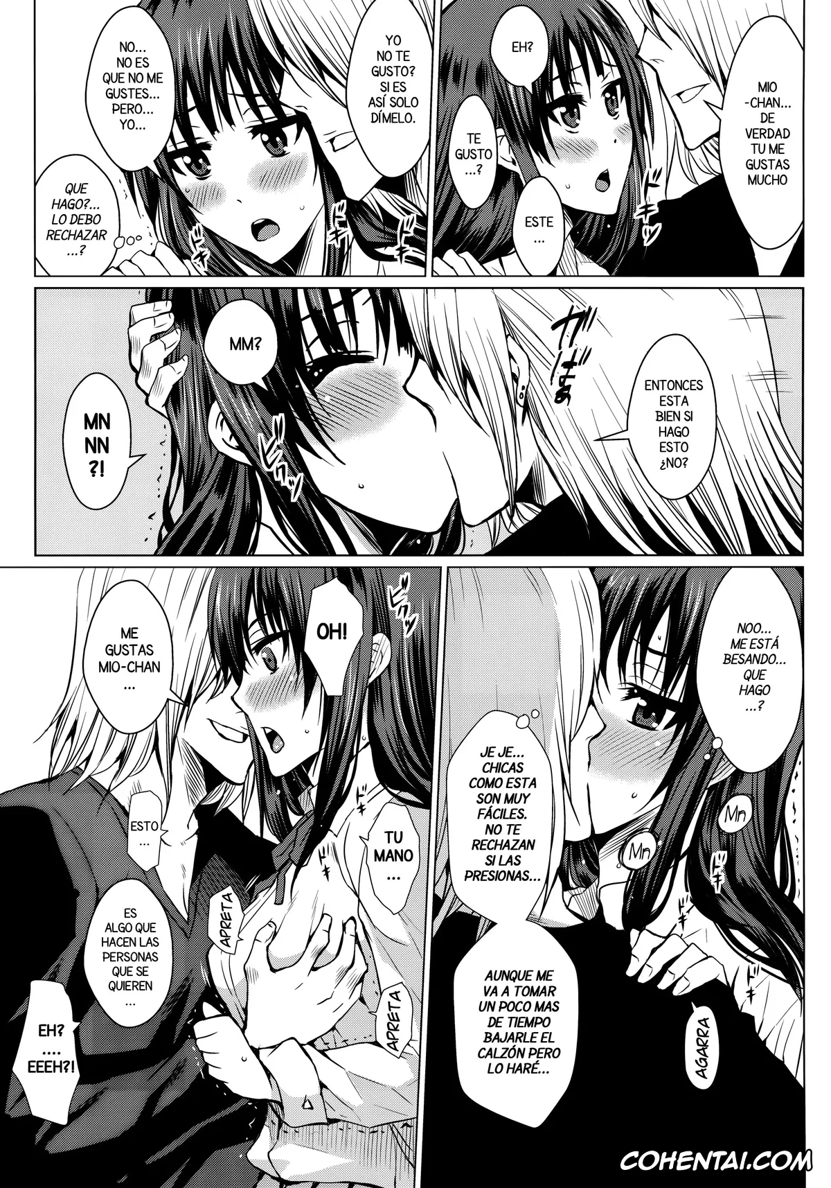 K-ON! porno, Mio Akiyama porno, Kakitare!! (K-ON!), pagina 5