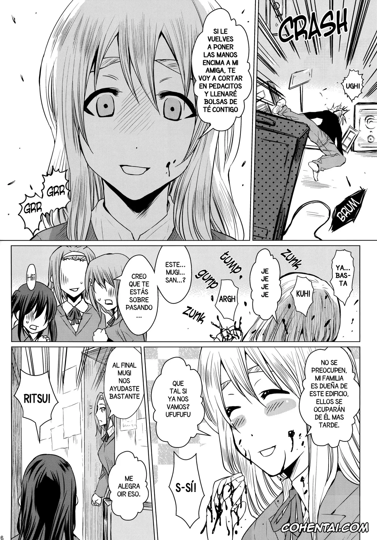 K-ON! xxx, Mio Akiyama xxx, Kakitare!! (K-ON!), pagina 16