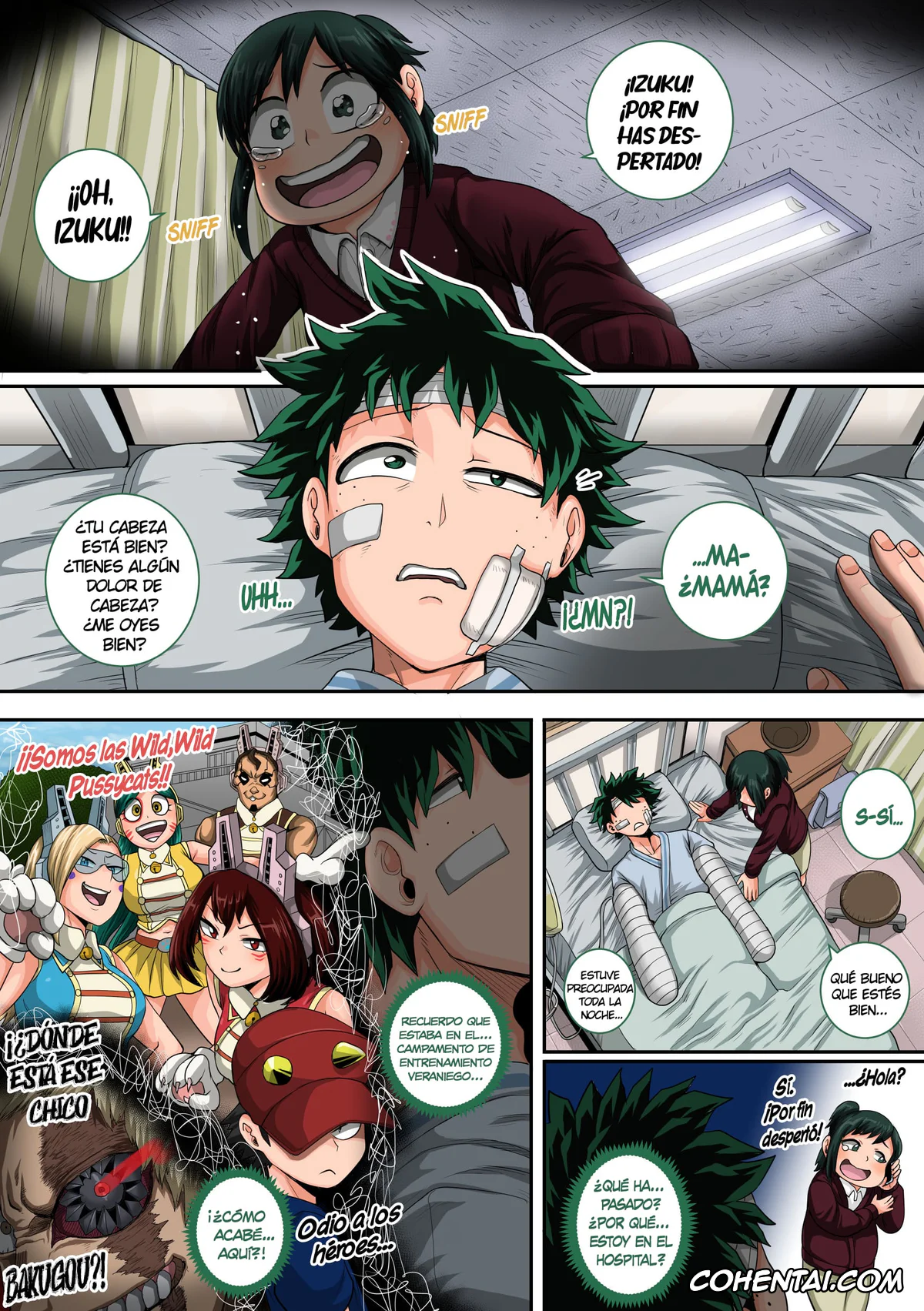 My Hero Academia | Boku No Hero Academia xxx, Izuku Midoriya xxx, Mina Ashido xxx, Ochako Uraraka xxx, Ryuko Tsuchikawa xxx, Tomoko Shiretoko | Ragdoll xxx, Tsuyu Asui xxx, Boku no Harem Academia Ch. 8: Kanojo-tachi no Kesshin (Zenpen) (Boku no Hero Academia), pagina 4