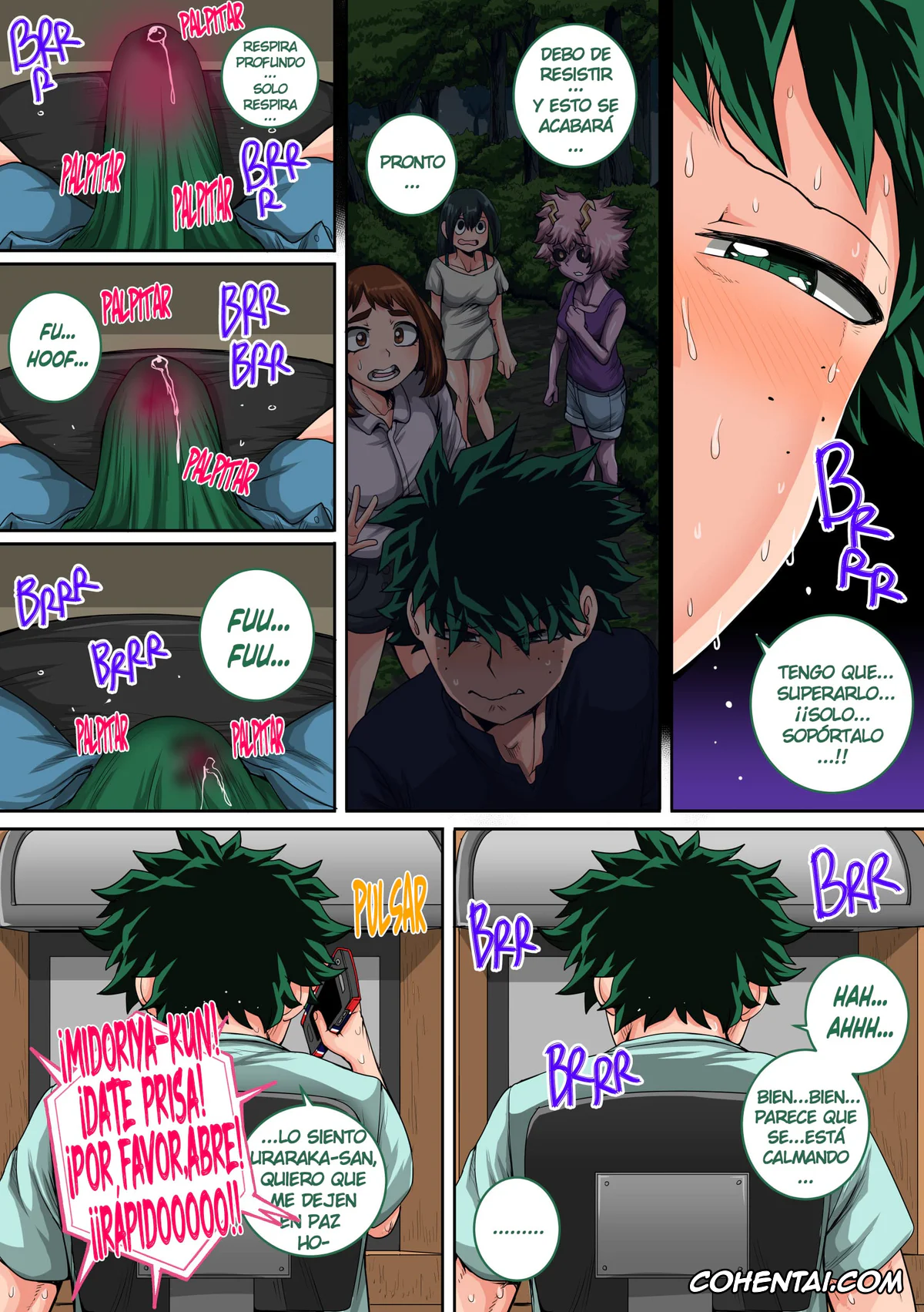 My Hero Academia | Boku No Hero Academia hentai, Izuku Midoriya hentai, Mina Ashido hentai, Ochako Uraraka hentai, Ryuko Tsuchikawa hentai, Tomoko Shiretoko | Ragdoll hentai, Tsuyu Asui hentai, Boku no Harem Academia Ch. 8: Kanojo-tachi no Kesshin (Zenpen) (Boku no Hero Academia), pagina 15