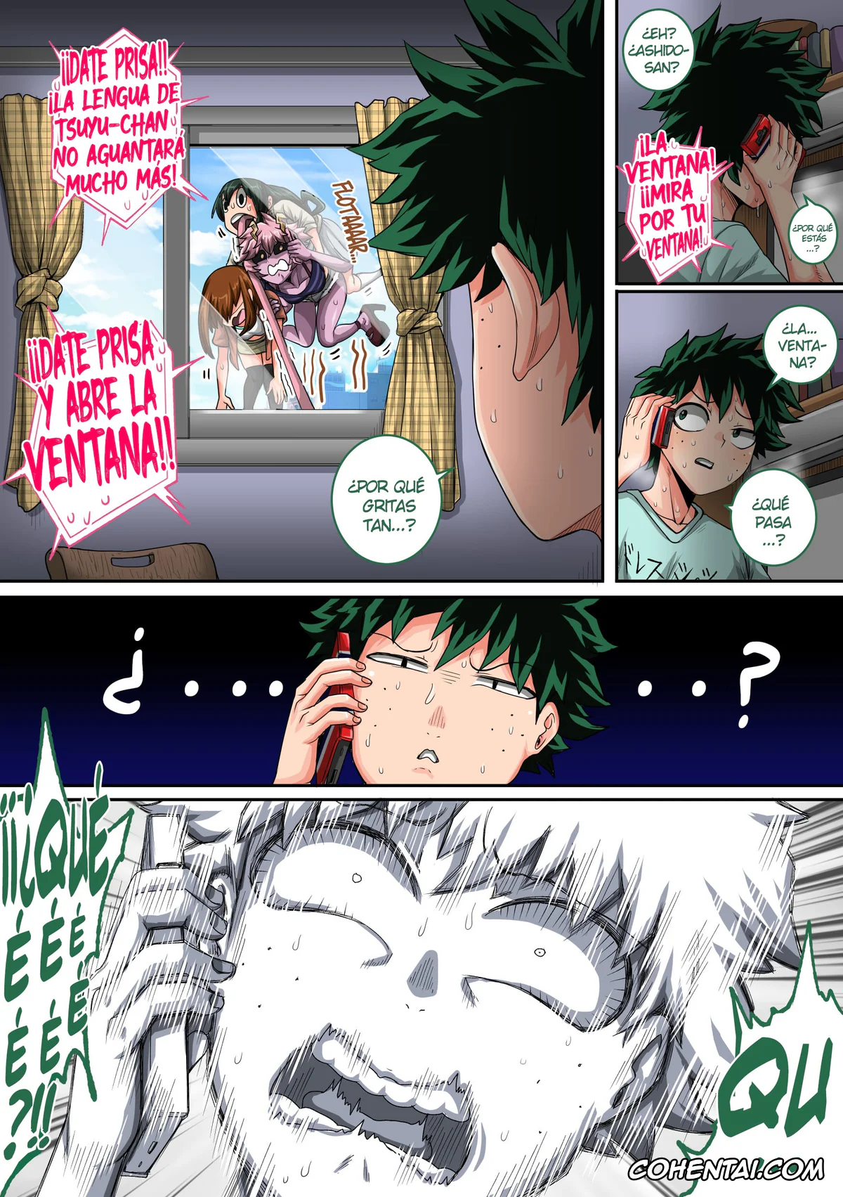 My Hero Academia | Boku No Hero Academia xxx, Izuku Midoriya xxx, Mina Ashido xxx, Ochako Uraraka xxx, Ryuko Tsuchikawa xxx, Tomoko Shiretoko | Ragdoll xxx, Tsuyu Asui xxx, Boku no Harem Academia Ch. 8: Kanojo-tachi no Kesshin (Zenpen) (Boku no Hero Academia), pagina 16