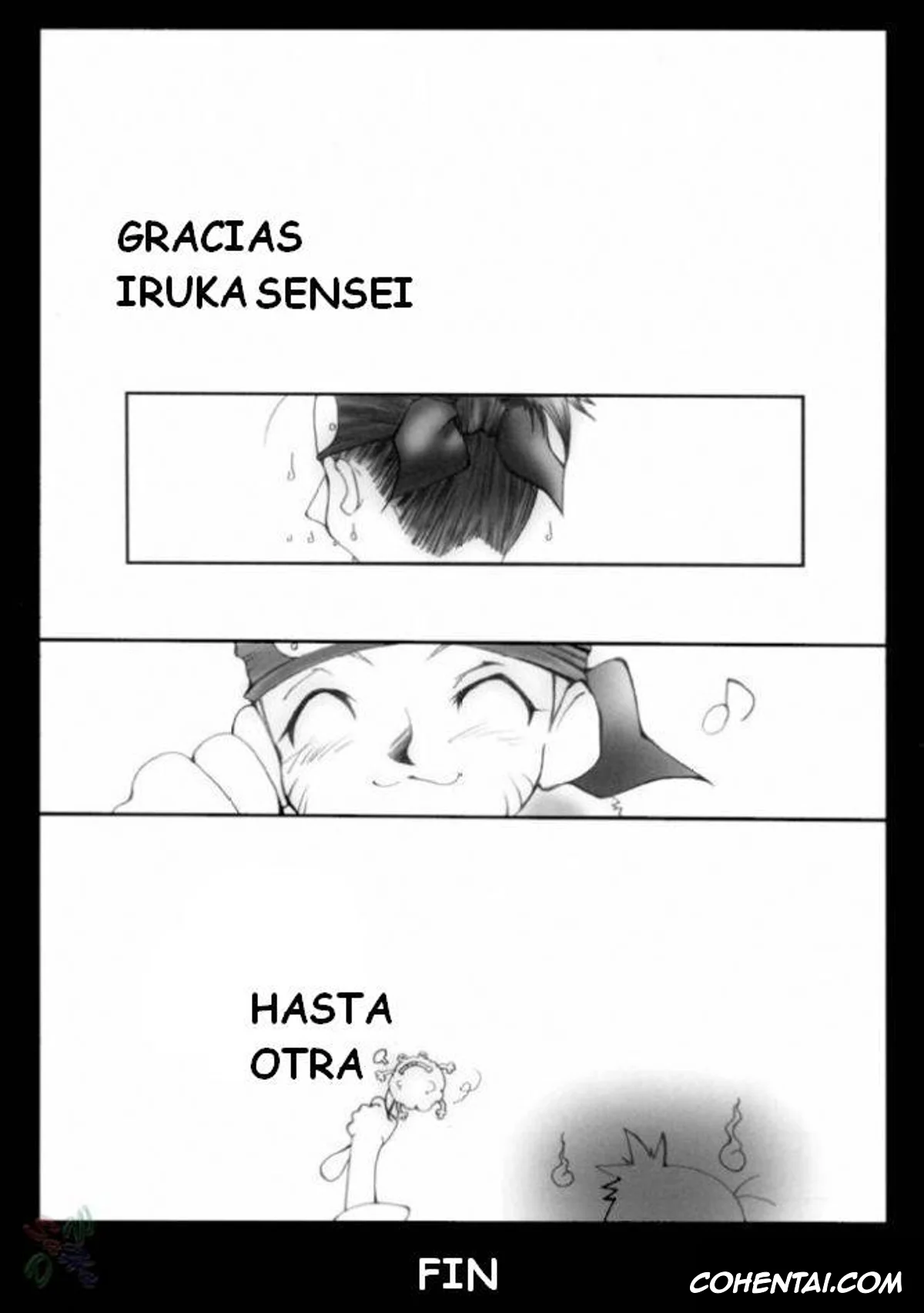 NARUTO hentai, Iruka Umino hentai, Naruto Uzumaki hentai, Hamu-e 2 (Naruto), pagina 9