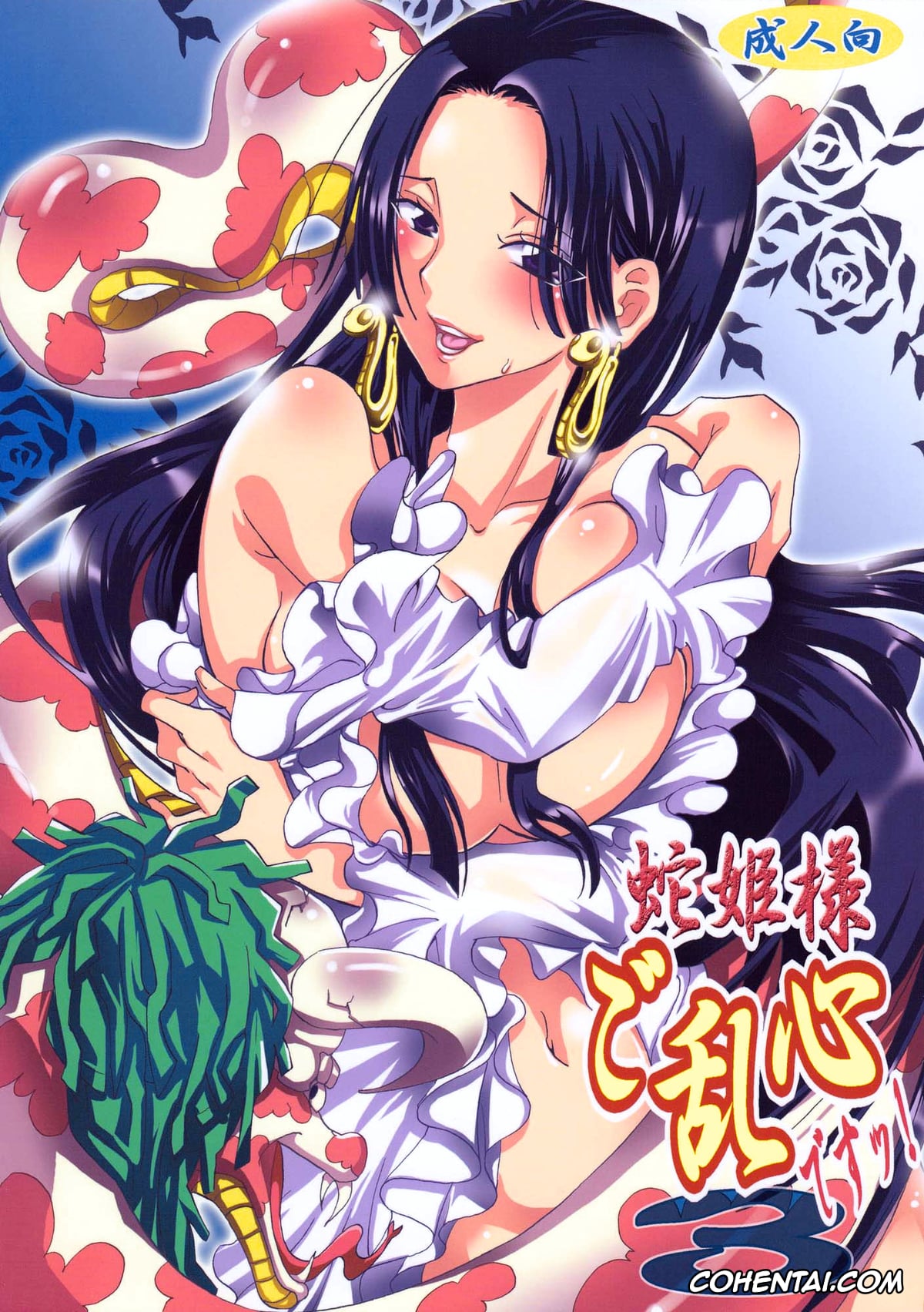 One Piece xxx, Boa Hancock xxx, Monkey D. Luffy xxx, Hebihime-sama Goranshin desu! 3 (ONE PIECE), pagina 1