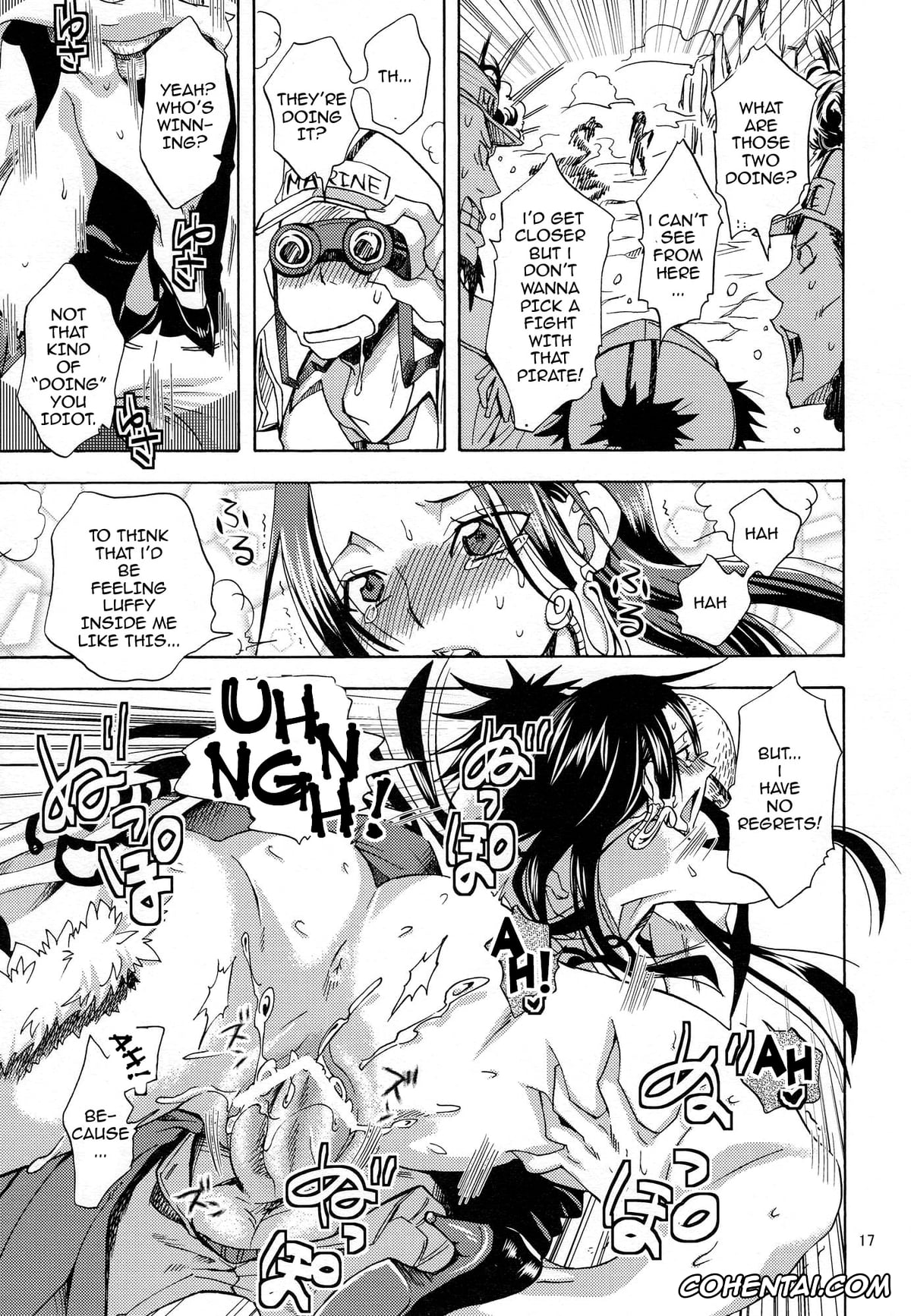 One Piece xxx, Boa Hancock xxx, Monkey D. Luffy xxx, Hebihime-sama Goranshin desu! 3 (ONE PIECE), pagina 16