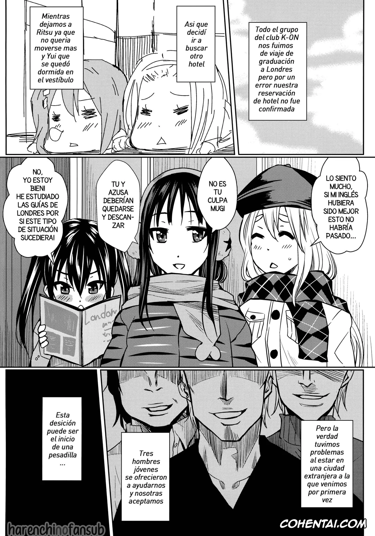 K-ON! xxx, Azusa Nakano xxx, Mio Akiyama xxx, Tsumugi Kotobuki xxx, Kakitare!!2 (K-ON!), pagina 4