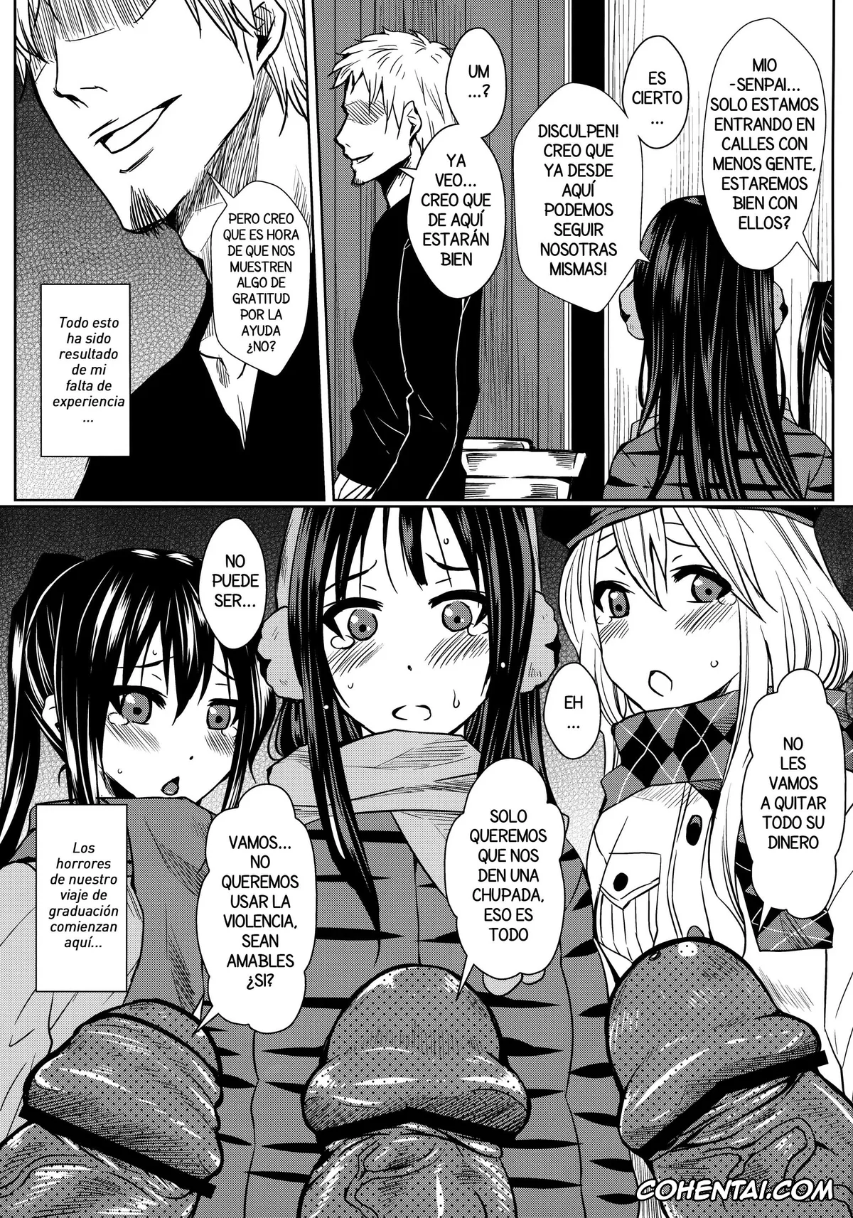 K-ON! porno, Azusa Nakano porno, Mio Akiyama porno, Tsumugi Kotobuki porno, Kakitare!!2 (K-ON!), pagina 5