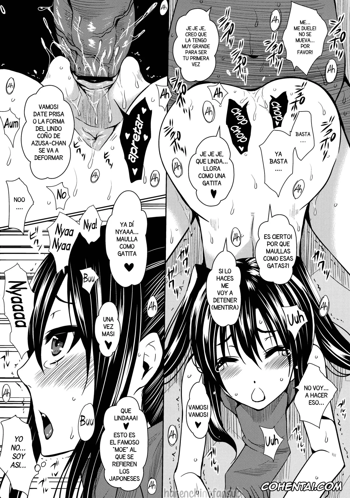 K-ON! porno, Azusa Nakano porno, Mio Akiyama porno, Tsumugi Kotobuki porno, Kakitare!!2 (K-ON!), pagina 14