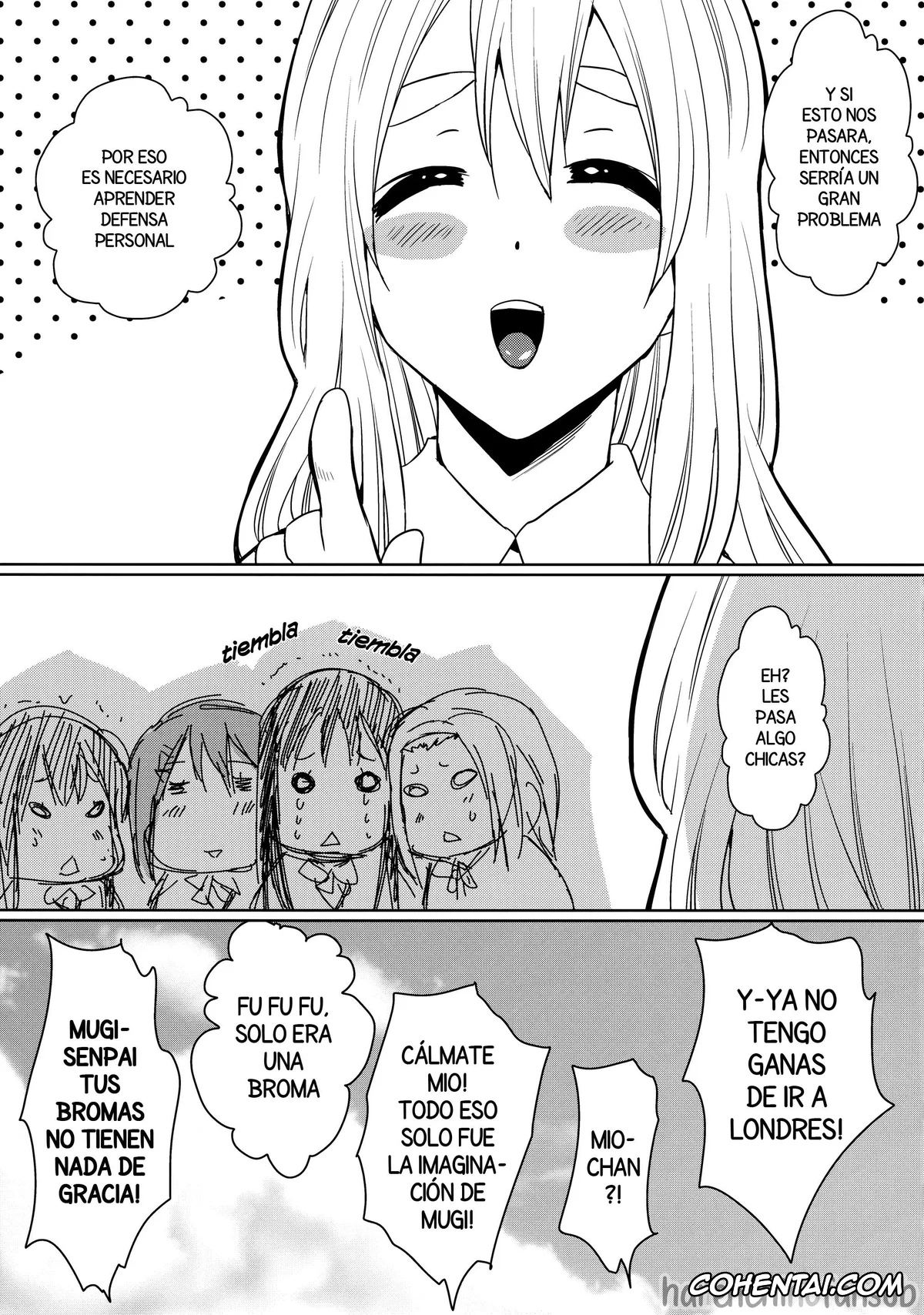 K-ON! xxx, Azusa Nakano xxx, Mio Akiyama xxx, Tsumugi Kotobuki xxx, Kakitare!!2 (K-ON!), pagina 19