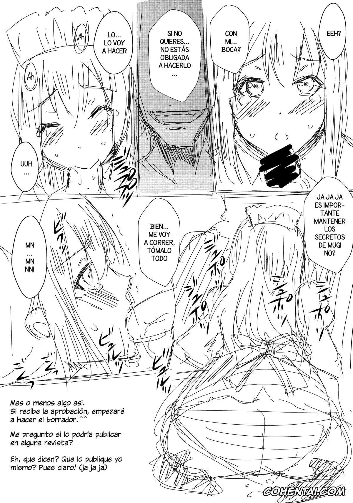 K-ON! xxx, Azusa Nakano xxx, Mio Akiyama xxx, Tsumugi Kotobuki xxx, Kakitare!!2 (K-ON!), pagina 25