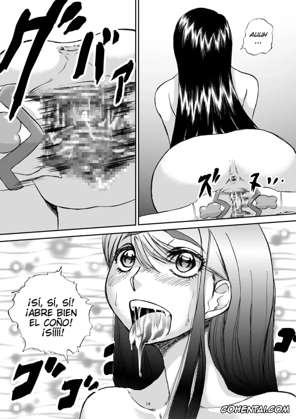 Yes! PreCure 5 hentai, Cure Aqua | Karen Minazuki hentai, Cure Mint | Komachi Akimoto hentai, Pink no Hidensetsu Part 1 – Uterus Blood (Yes! PreCure 5), pagina 15