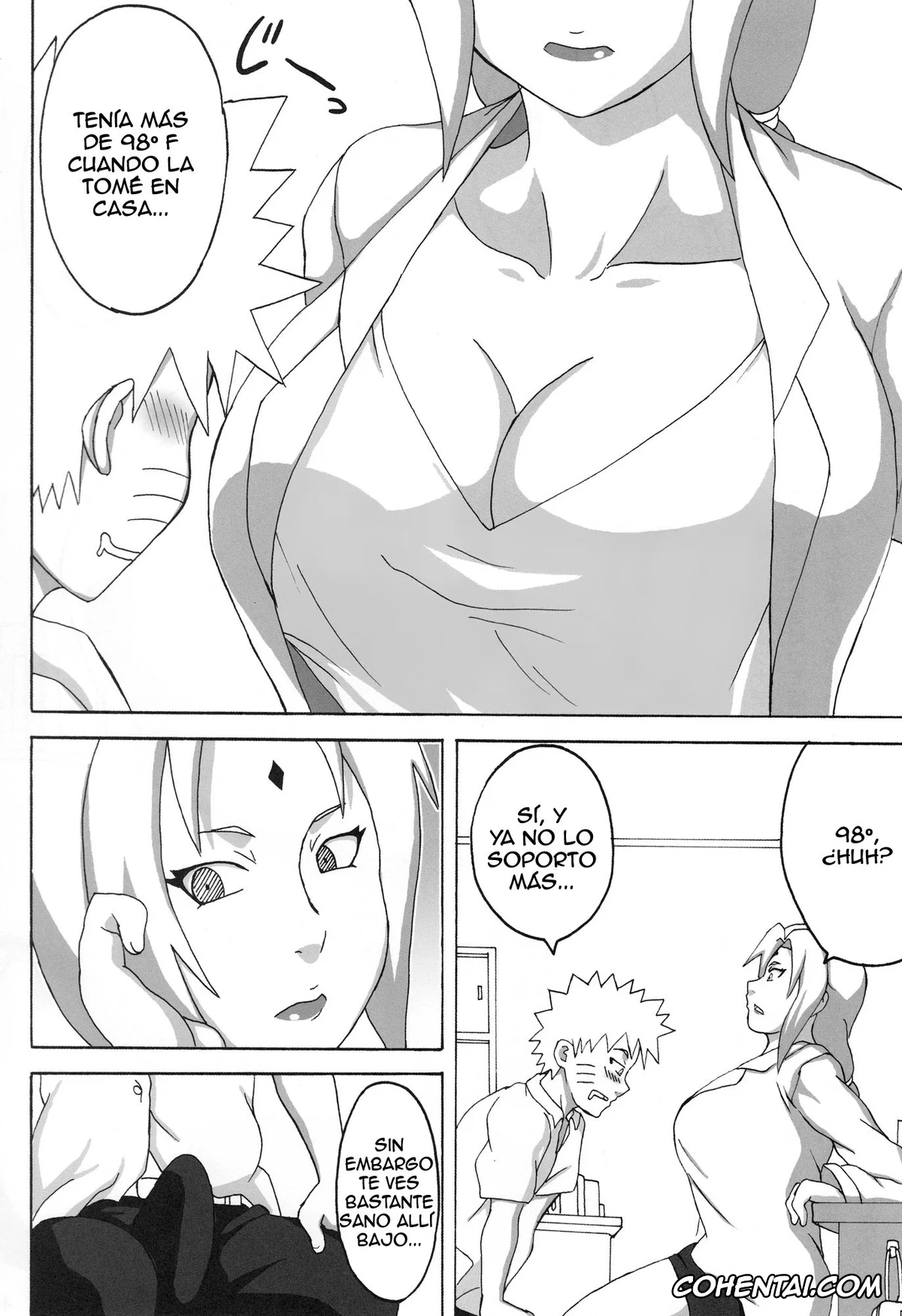 NARUTO hentai, Hinata Hyuga hentai, Naruto Uzumaki hentai, Tsunade hentai, Tsuna x Hina (Naruto), pagina 3
