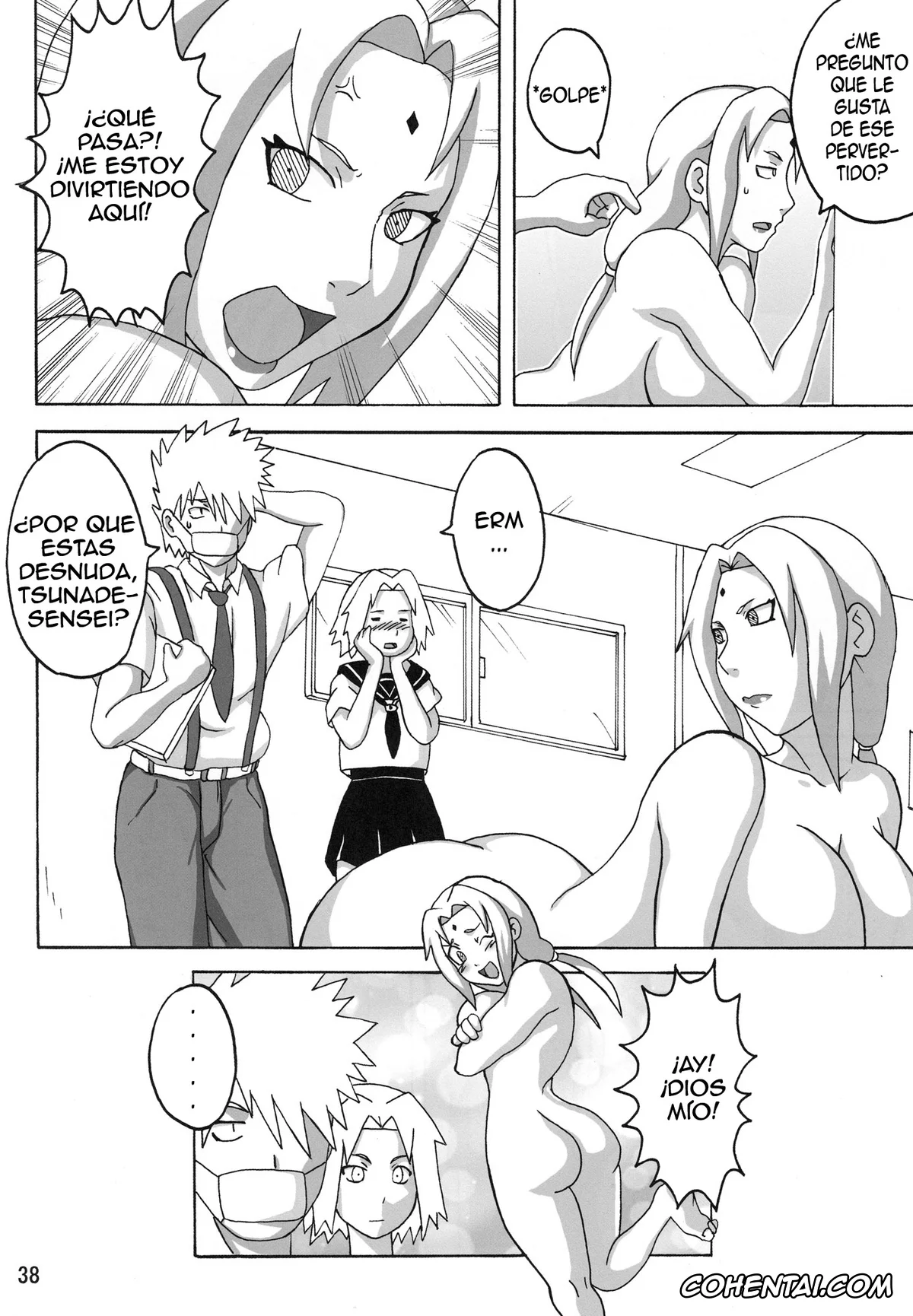 NARUTO hentai, Hinata Hyuga hentai, Naruto Uzumaki hentai, Tsunade hentai, Tsuna x Hina (Naruto), pagina 39
