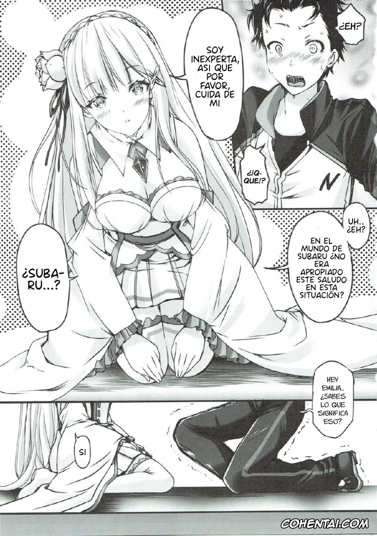 Re:Zero kara Hajimeru Isekai Seikatsu porno, Emilia porno, Rem porno, Subaru Natsuki porno, Re:Zero kara Hajimeru Happy End!? – Re:Happy ending from zero (Re:Zero kara Hajimeru Isekai Seikatsu), pagina 2