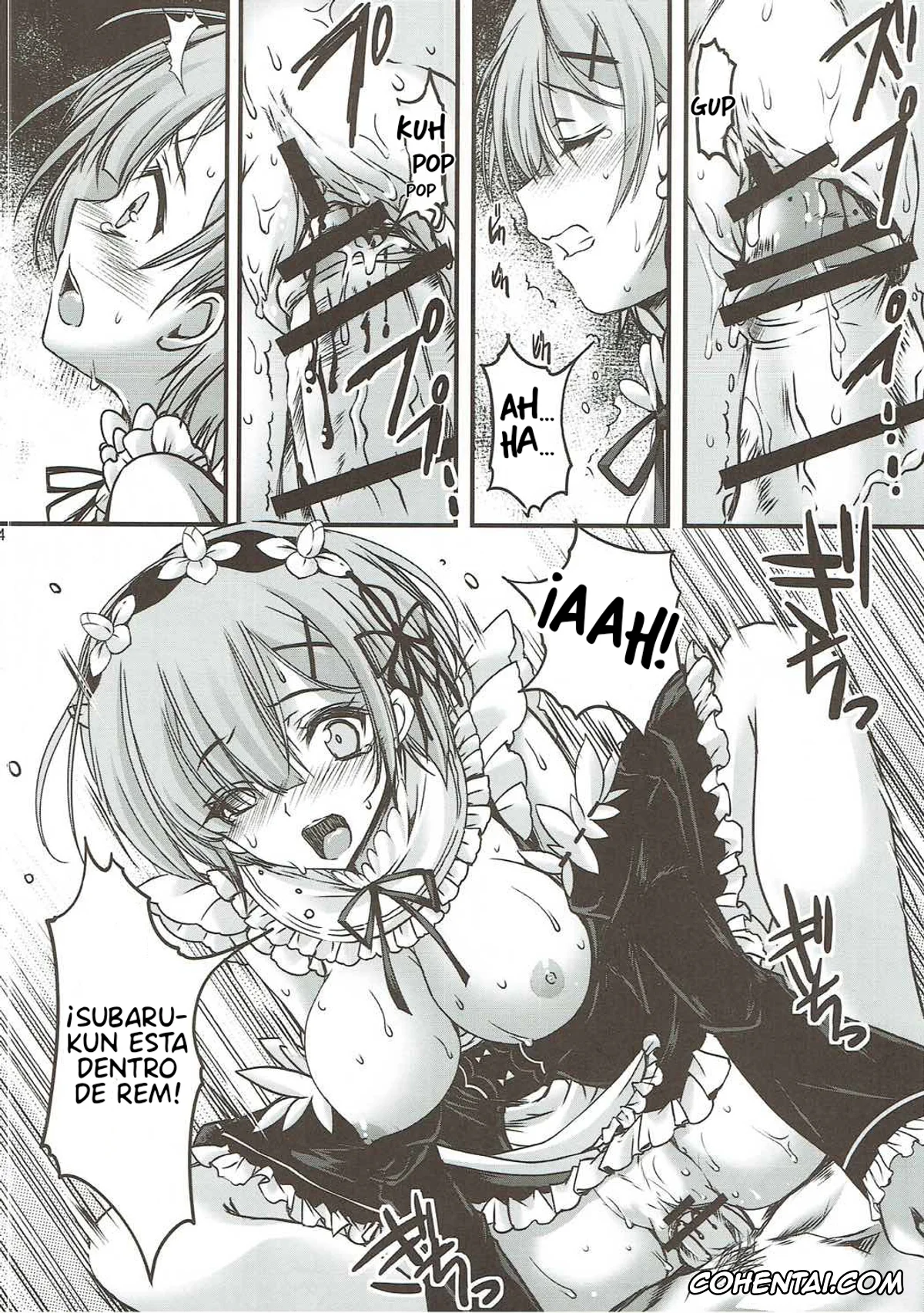 Re:Zero kara Hajimeru Isekai Seikatsu porno, Emilia porno, Rem porno, Subaru Natsuki porno, Re:Zero kara Hajimeru Happy End!? – Re:Happy ending from zero (Re:Zero kara Hajimeru Isekai Seikatsu), pagina 23
