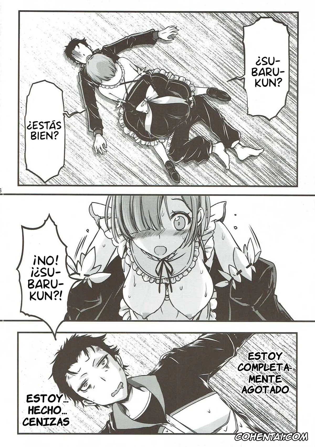 Re:Zero kara Hajimeru Isekai Seikatsu xxx, Emilia xxx, Rem xxx, Subaru Natsuki xxx, Re:Zero kara Hajimeru Happy End!? – Re:Happy ending from zero (Re:Zero kara Hajimeru Isekai Seikatsu), pagina 25