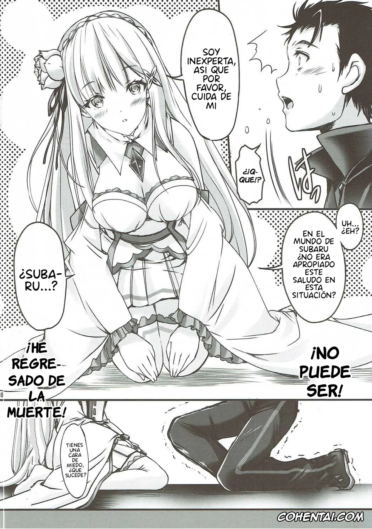 Re:Zero kara Hajimeru Isekai Seikatsu hentai, Emilia hentai, Rem hentai, Subaru Natsuki hentai, Re:Zero kara Hajimeru Happy End!? – Re:Happy ending from zero (Re:Zero kara Hajimeru Isekai Seikatsu), pagina 27