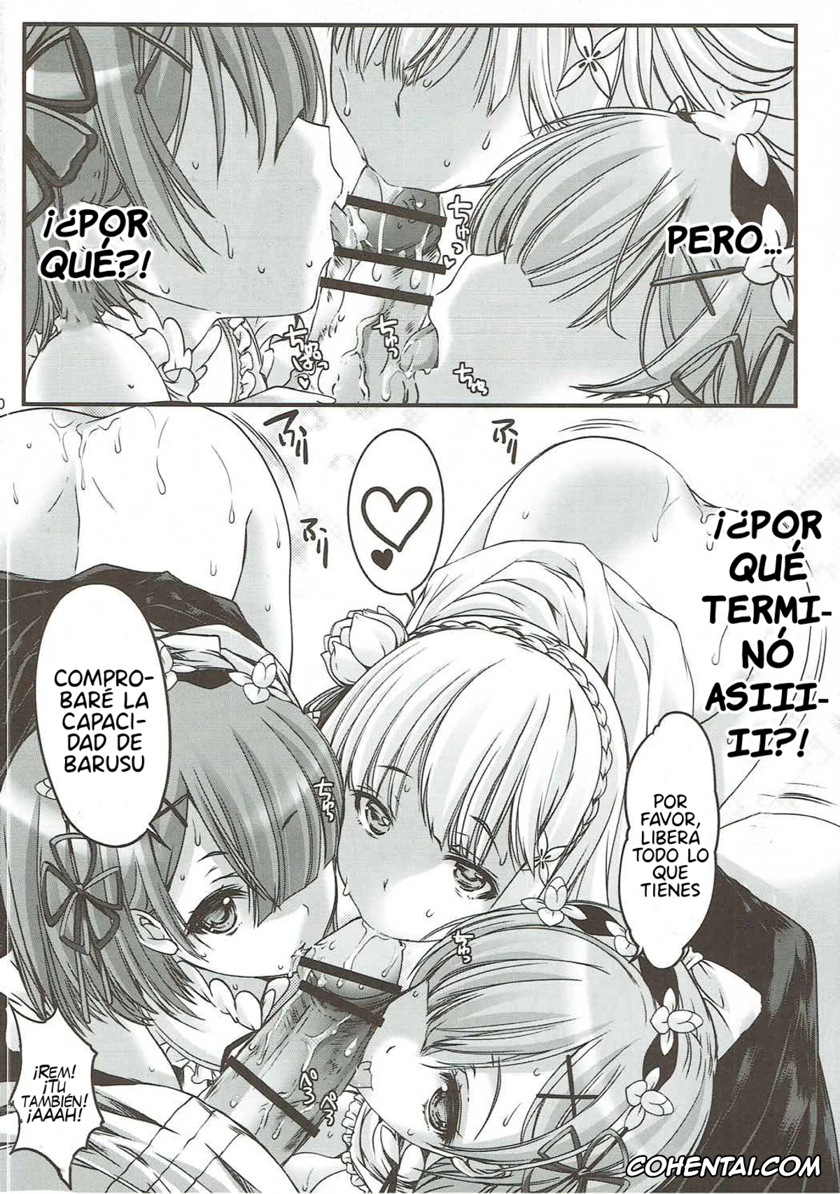 Re:Zero kara Hajimeru Isekai Seikatsu porno, Emilia porno, Rem porno, Subaru Natsuki porno, Re:Zero kara Hajimeru Happy End!? – Re:Happy ending from zero (Re:Zero kara Hajimeru Isekai Seikatsu), pagina 29