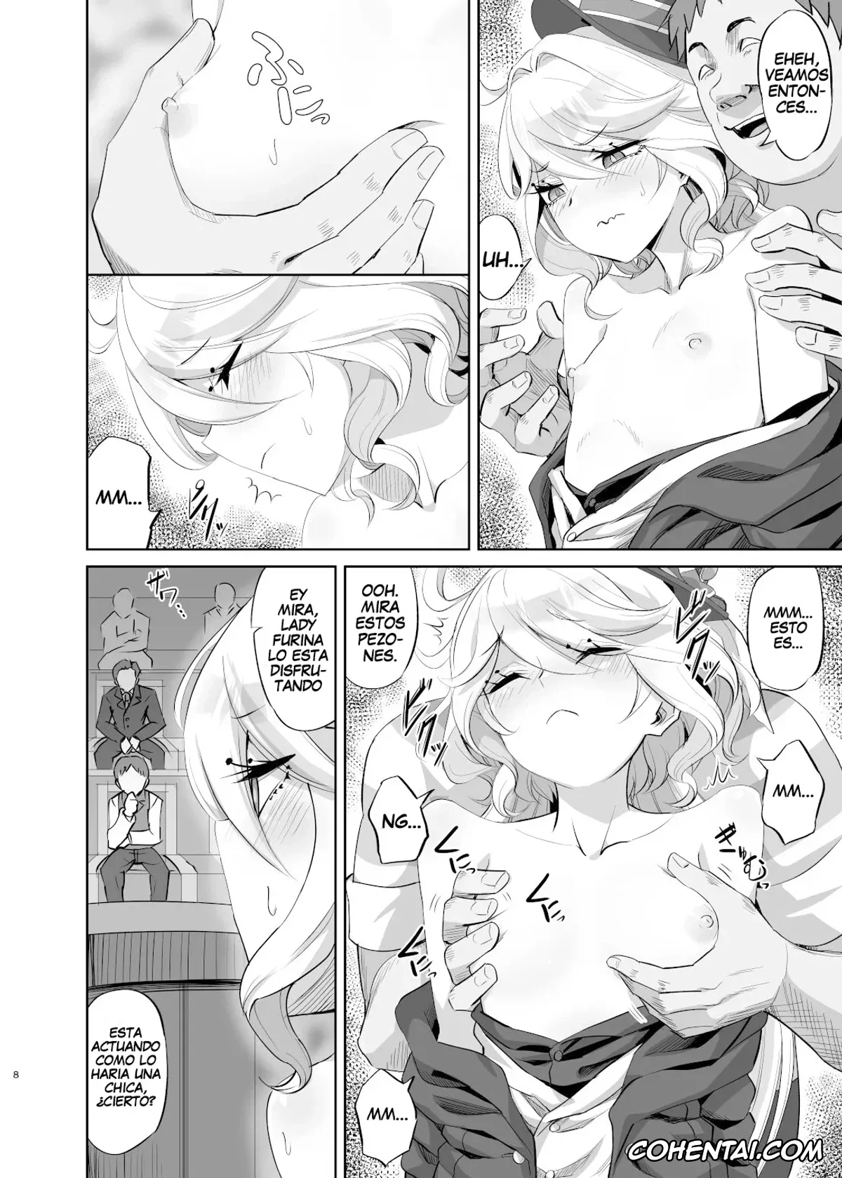 Genshin Impact xxx, Focalors | Lady Furina xxx, Boku wa Otokonoko ja Nai! ~Suijin Dansei Giwaku Saiban Gijiroku~ (Genshin Impact), pagina 7
