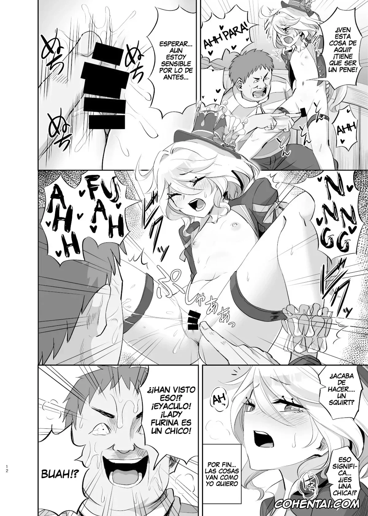 Genshin Impact porno, Focalors | Lady Furina porno, Boku wa Otokonoko ja Nai! ~Suijin Dansei Giwaku Saiban Gijiroku~ (Genshin Impact), pagina 11