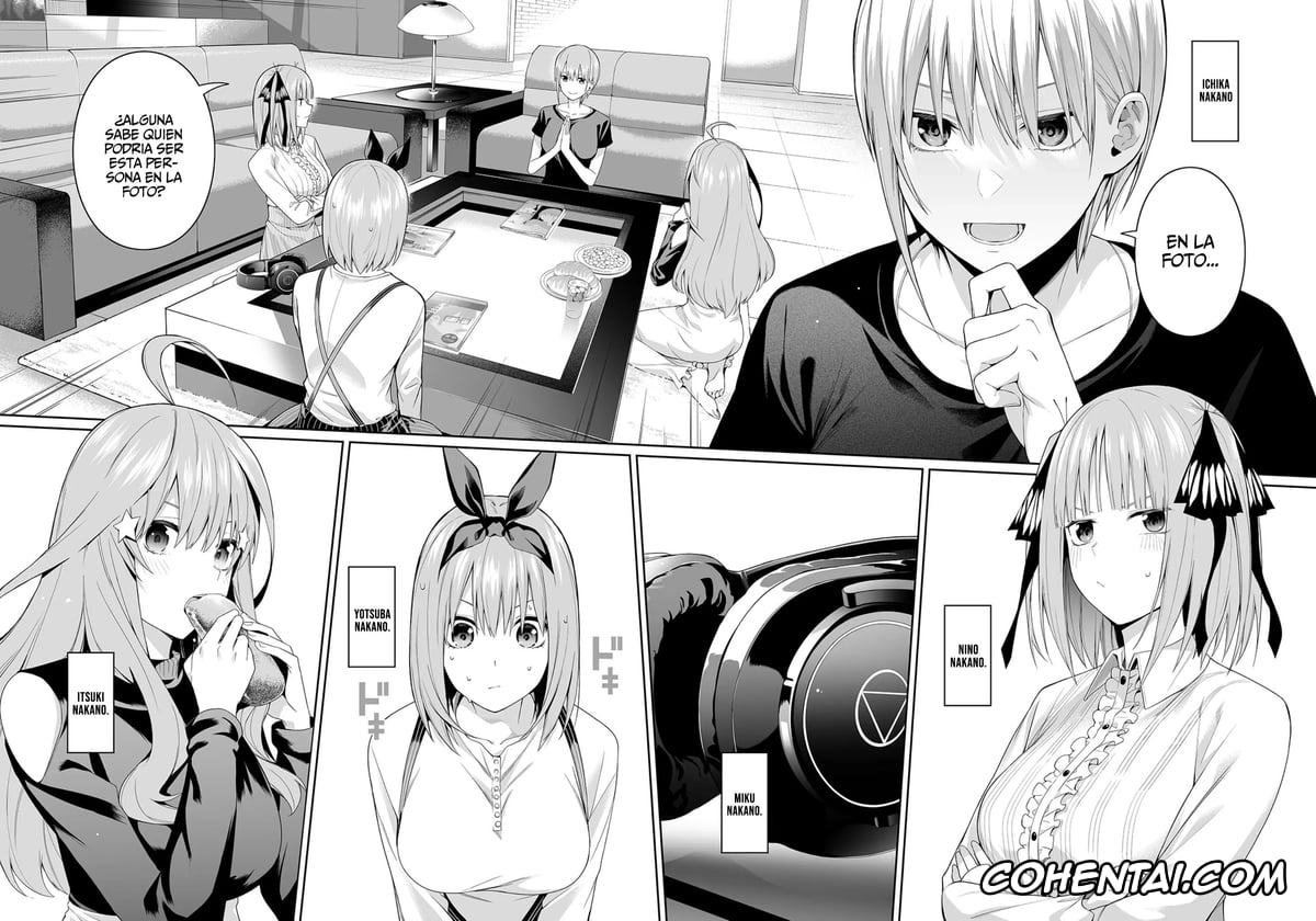 Gotoubun No Hanayome | The Quintessential Quintuplets hentai, Fuutarou Uesugi hentai, Ichika Nakano hentai, Itsuki Nakano hentai, Miku Nakano hentai, Nino Nakano hentai, Yotsuba Nakano hentai, 1/5 no Renai Kanjou (Gotoubun no Hanayome), pagina 3