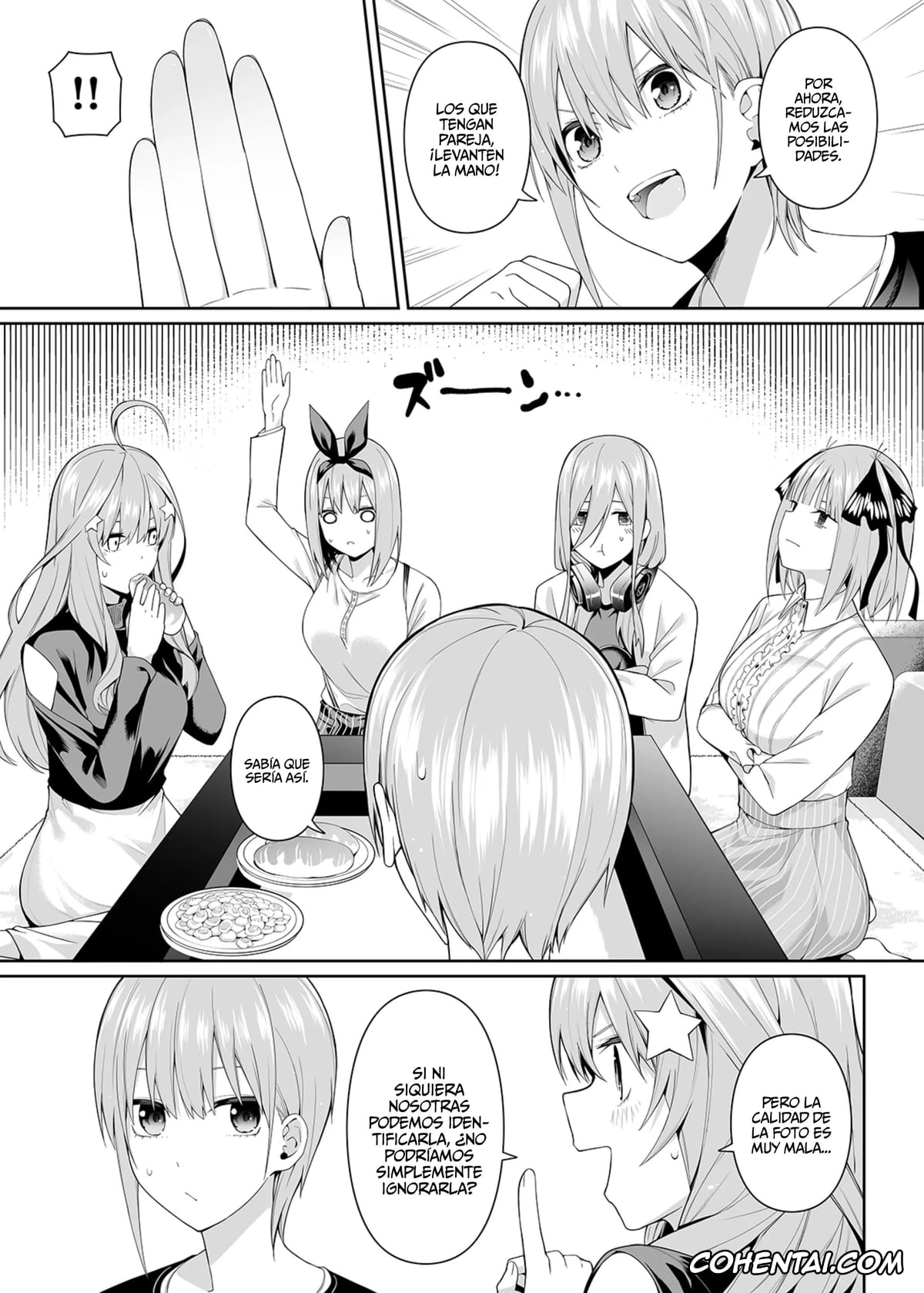 Gotoubun No Hanayome | The Quintessential Quintuplets porno, Fuutarou Uesugi porno, Ichika Nakano porno, Itsuki Nakano porno, Miku Nakano porno, Nino Nakano porno, Yotsuba Nakano porno, 1/5 no Renai Kanjou (Gotoubun no Hanayome), pagina 5